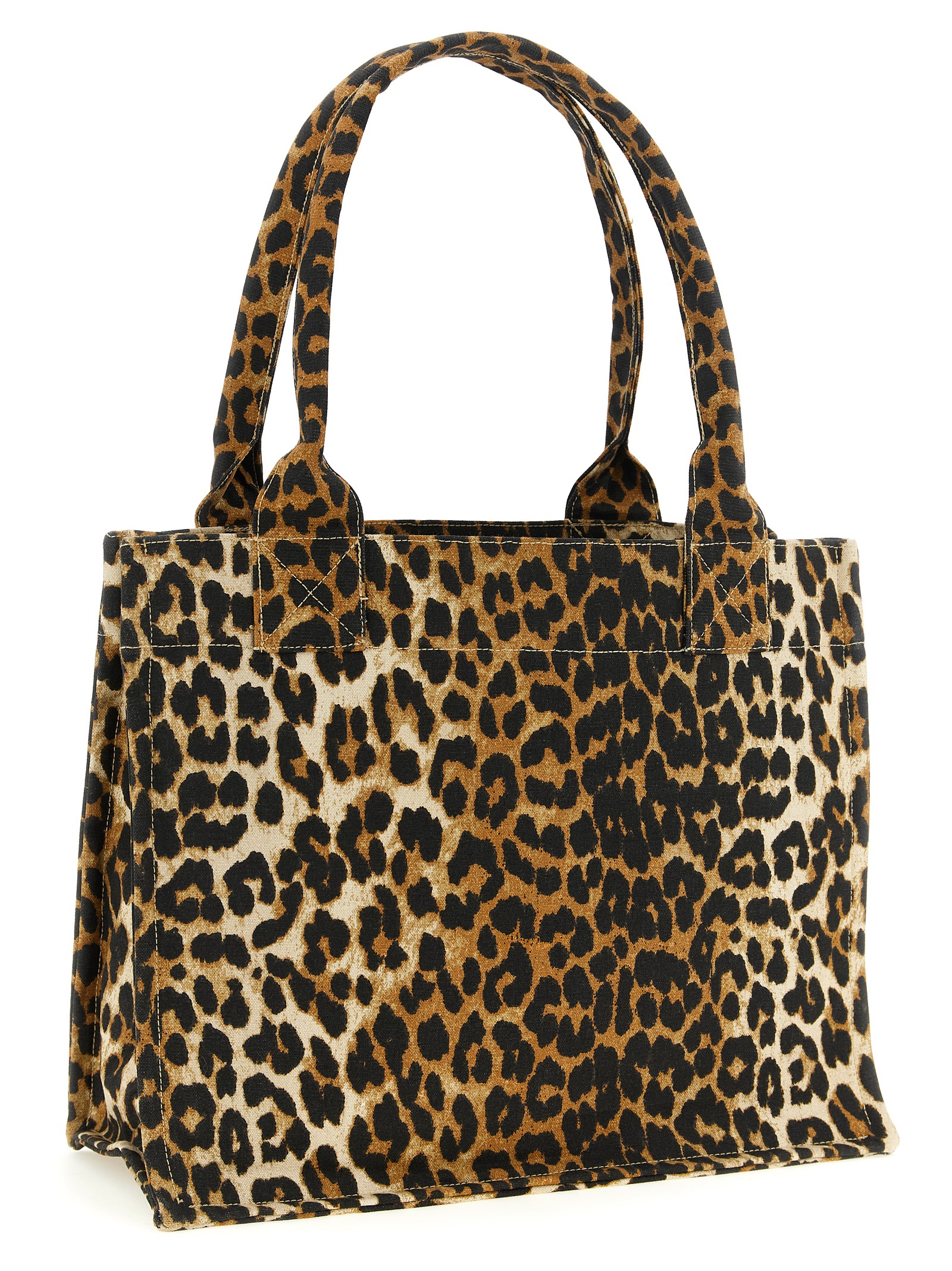 'Leopard' large shopping bag A7179943 (GANNI / トートバッグ ) | GANNI (ガニー)(1)