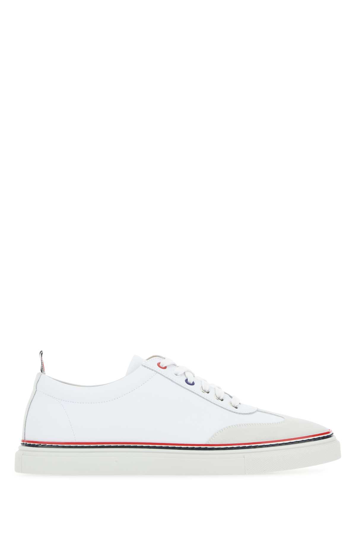 White leather sneakers MFD137A06107100 (Thom Browne / スニーカー ) | Thom Browne (トム・ブラウン)