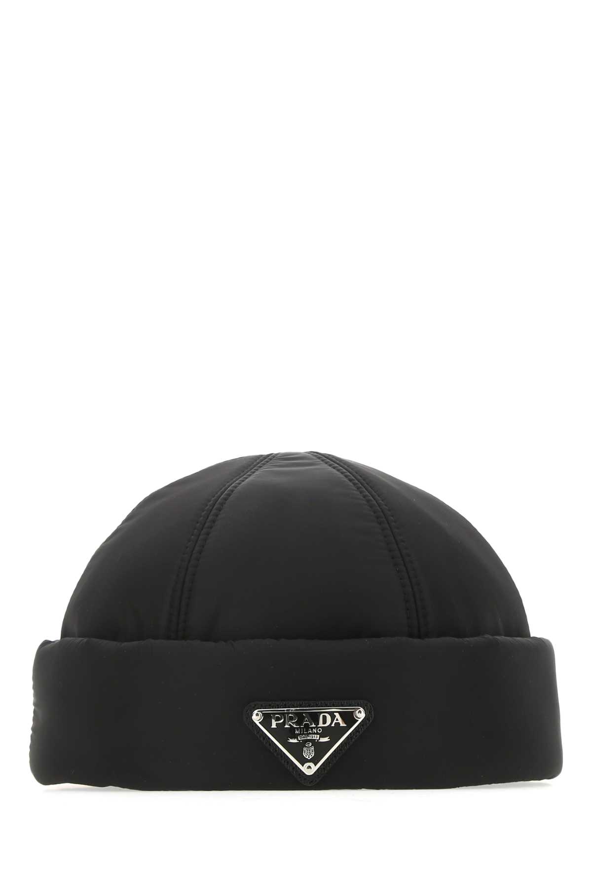 Black Re-Nylon padded hat 2HC1682DV4F0002 (Prada / 帽子 ) | Prada (プラダ)(1)