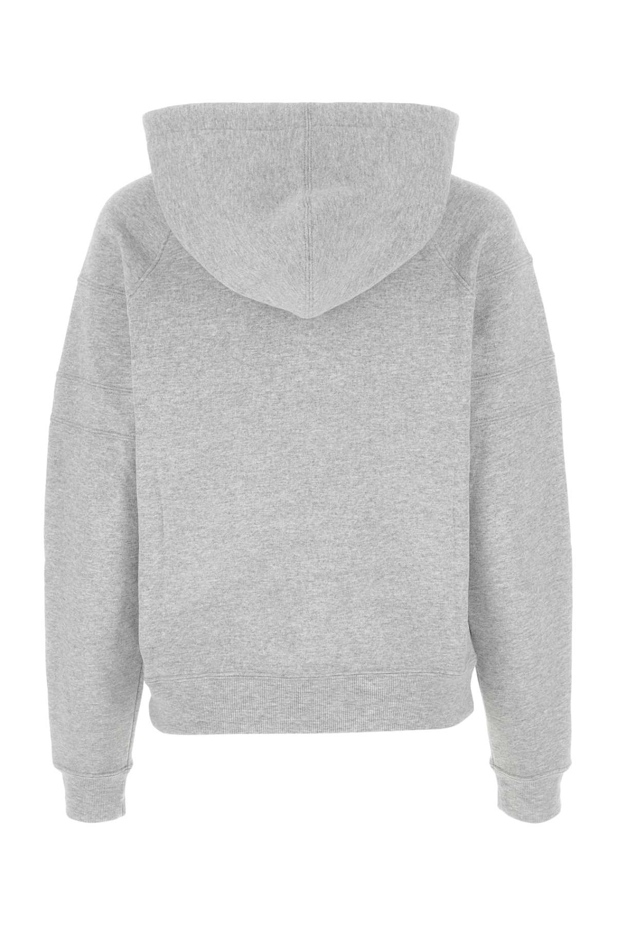 Grey cotton blend sweatshirt 728319Y37GY1403 (Saint Laurent / スウェット・フーディー ) | Saint Laurent (サンローラン)(1)