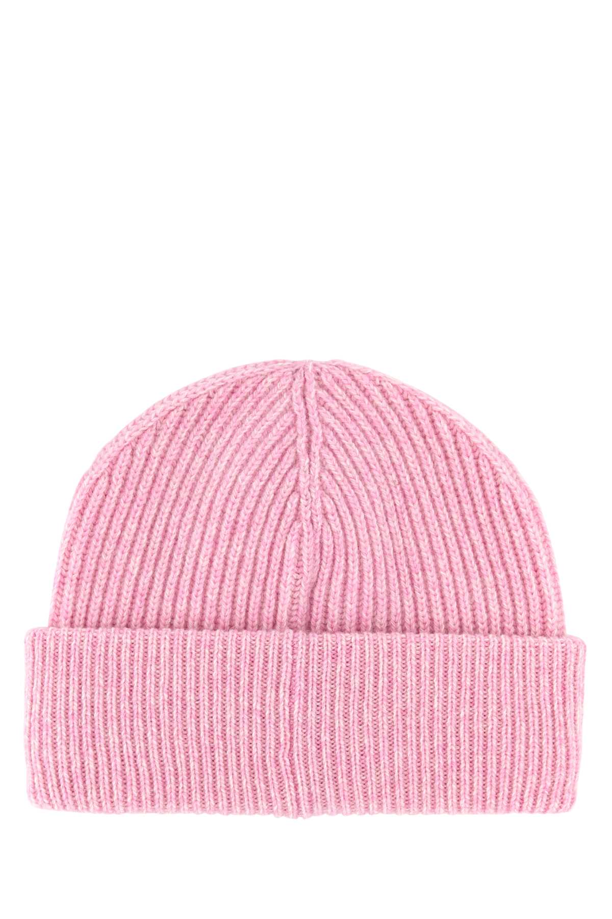 Pink wool blend beanie hat A5019494 (GANNI / 帽子 ) | GANNI (ガニー)(1)