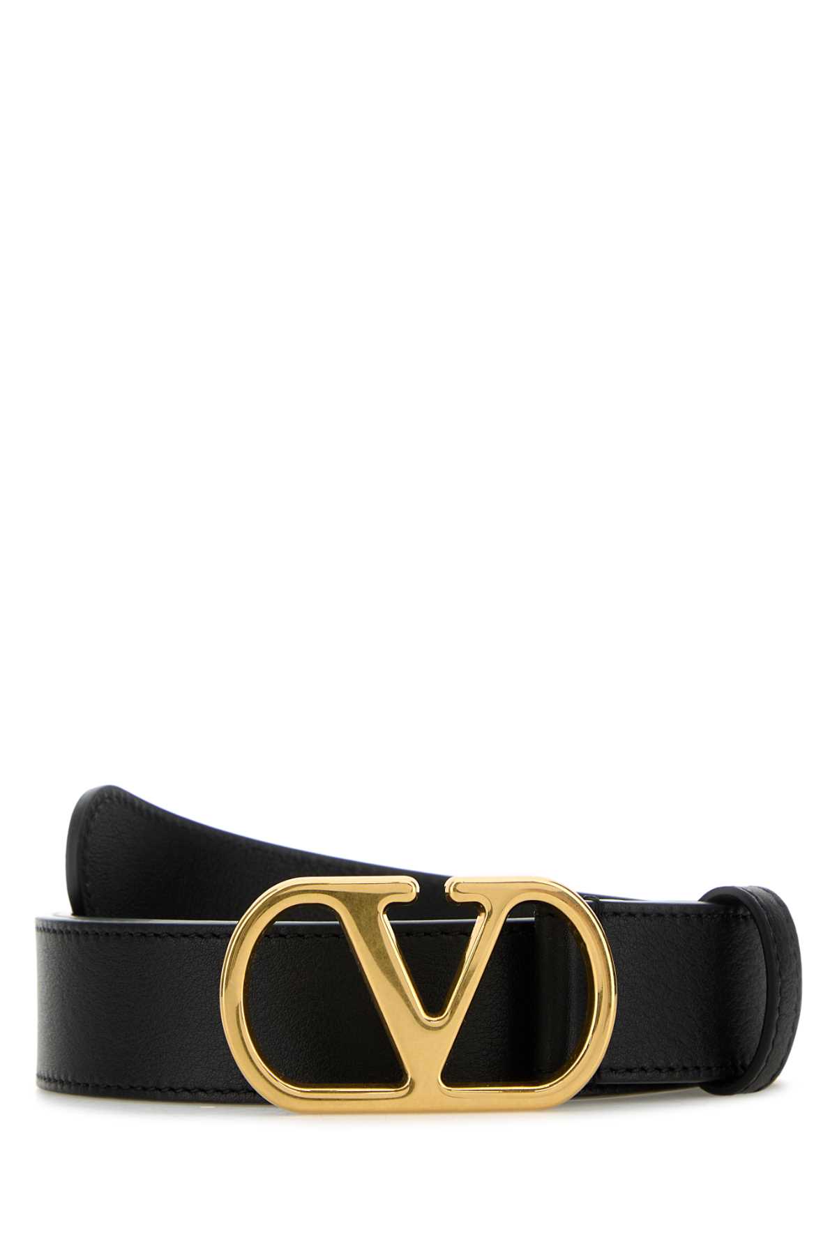 Black leather VLogo Signature belt 6Y0T0SE1HCG0NO (Valentino Garavani / ベルト・サスペンダー ) | Valentino Garavani (ヴァレンティノ)