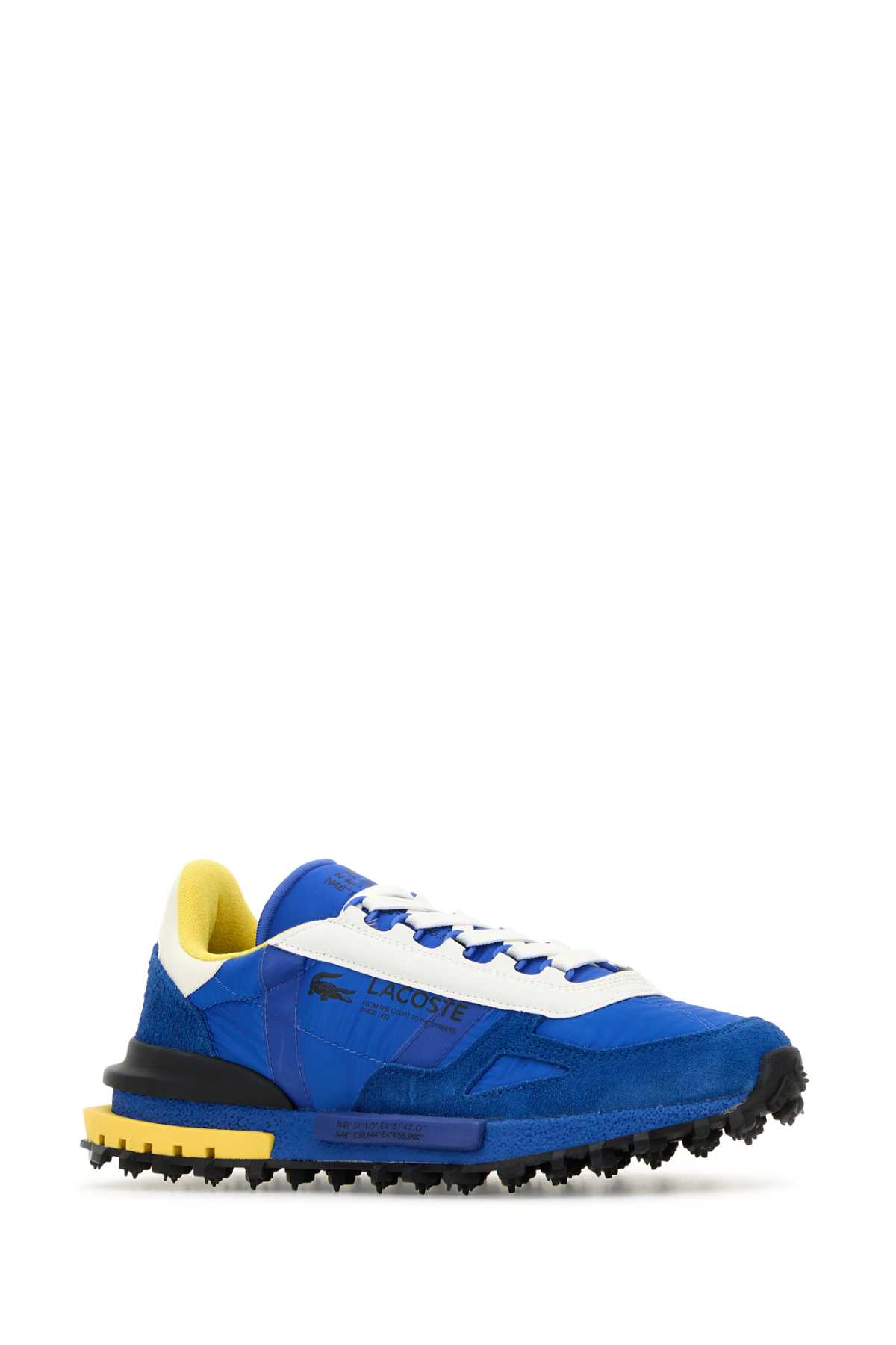 Blue fabric and suede Elite Active sneakers I023762S1 (LACOSTE / スニーカー ) | LACOSTE (ラコステ)(1)