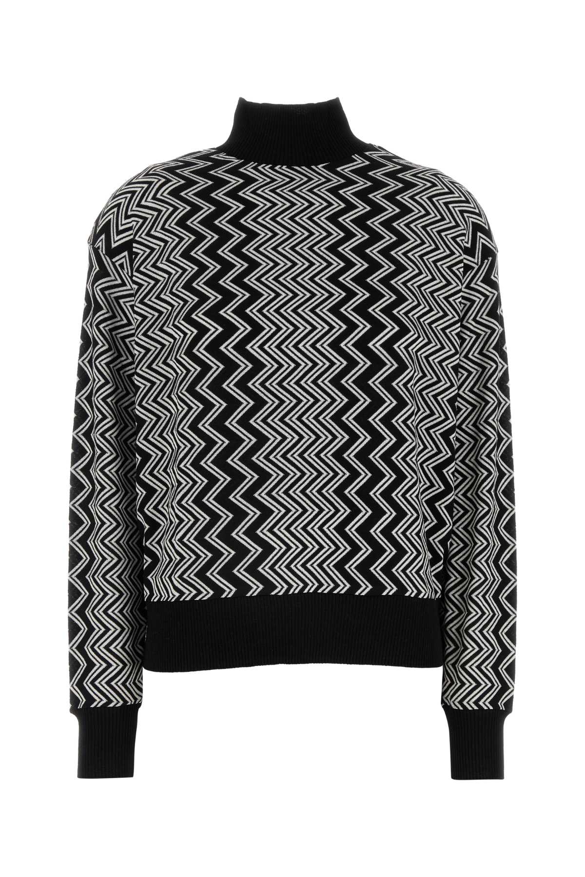 Embroidered wool blend sweater DS24WN20BR00ZSS91LG (MISSONI / ニット・セーター・カーディガン ) | MISSONI (ミッソー二)