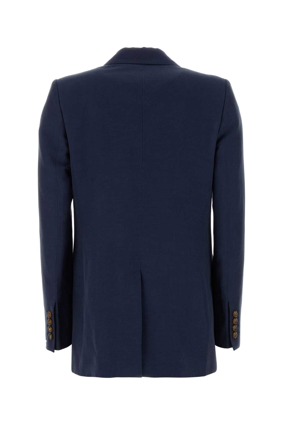 Navy blue linen blend Savannah Everyday blazer BZEBD19SVBESSEB003 (BLAZE MILANO / カジュアルジャケット ) | BLAZE MILANO (ブレーズ ミラノ)(1)