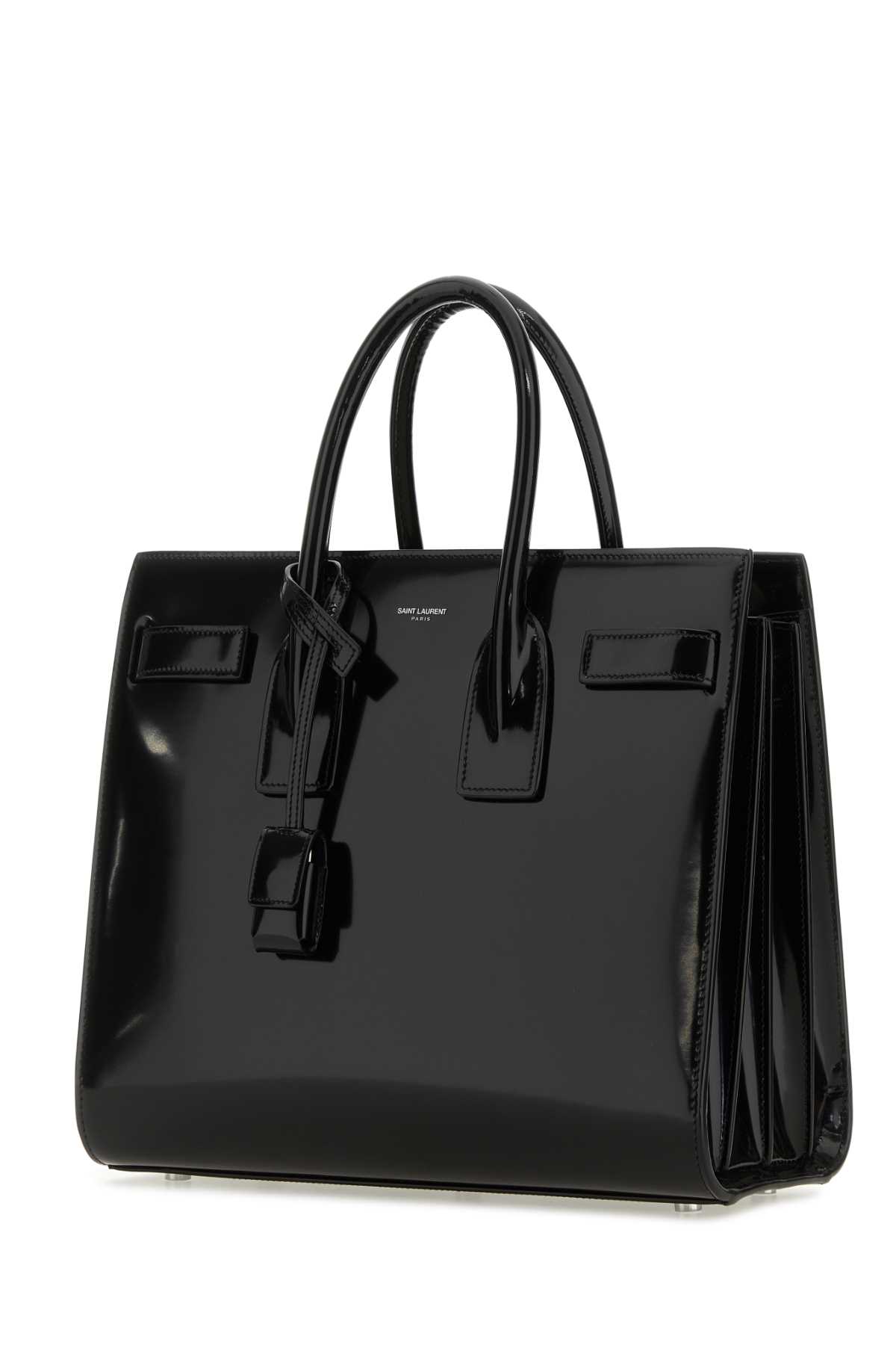 Black leather small Sac De Jour handbag 398709AAB9H1000 (Saint Laurent / ハンドバッグ・ショルダーバッグ ) | Saint Laurent (サンローラン)(1)