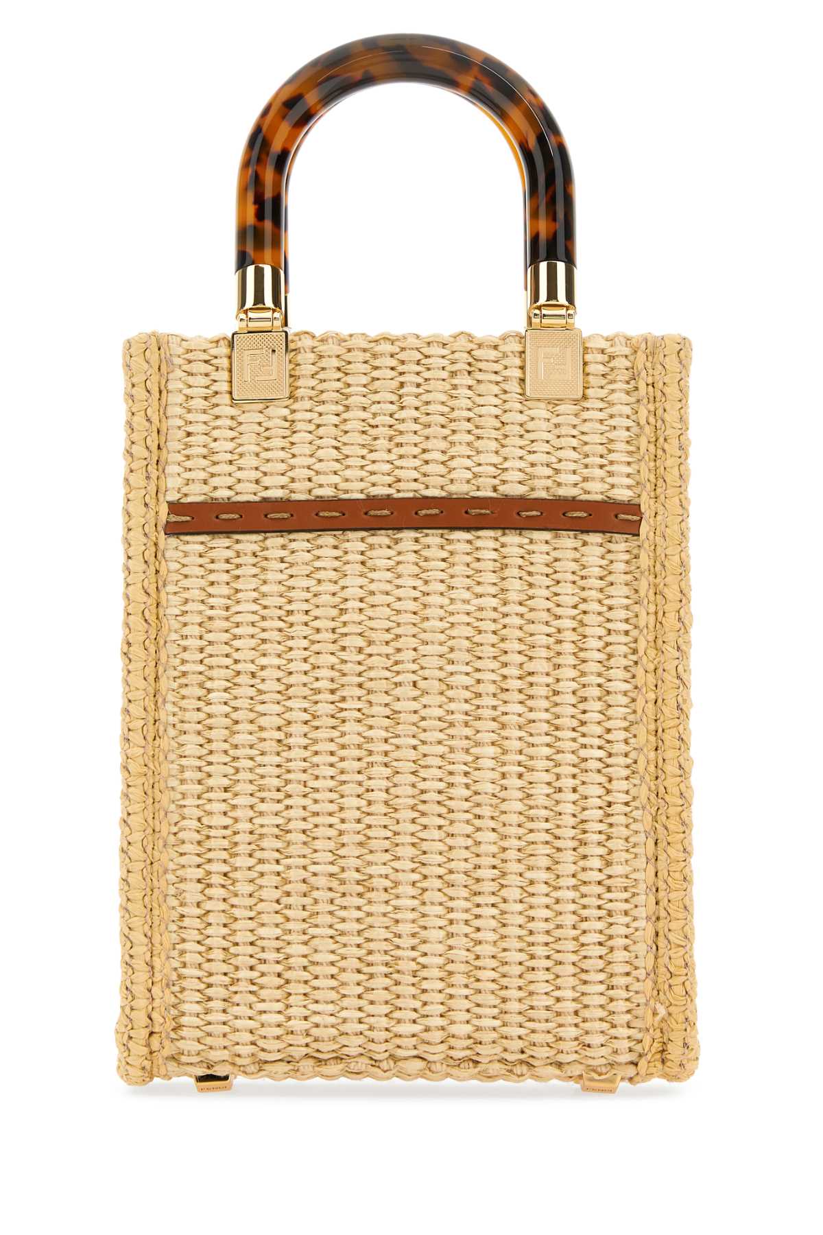 Straw mini Sunshine handbag 8BS051ANWSF1LMM (FENDI / ハンドバッグ・ショルダーバッグ ) | FENDI (フェンディ)(2)