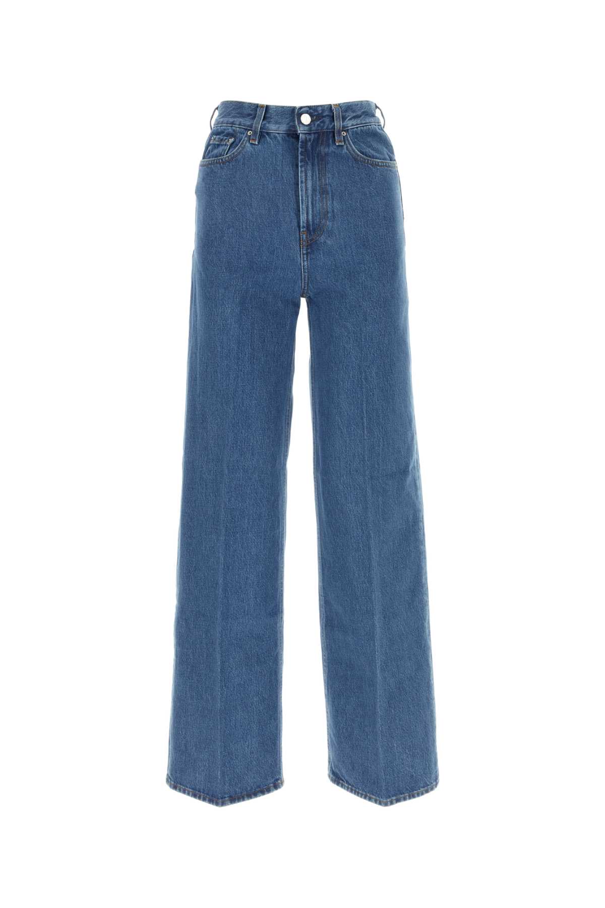 Denim wide-leg jeans 242WRB2426FB004532167 (TOTEME / ジーンズ ) | TOTEME (トーテム)