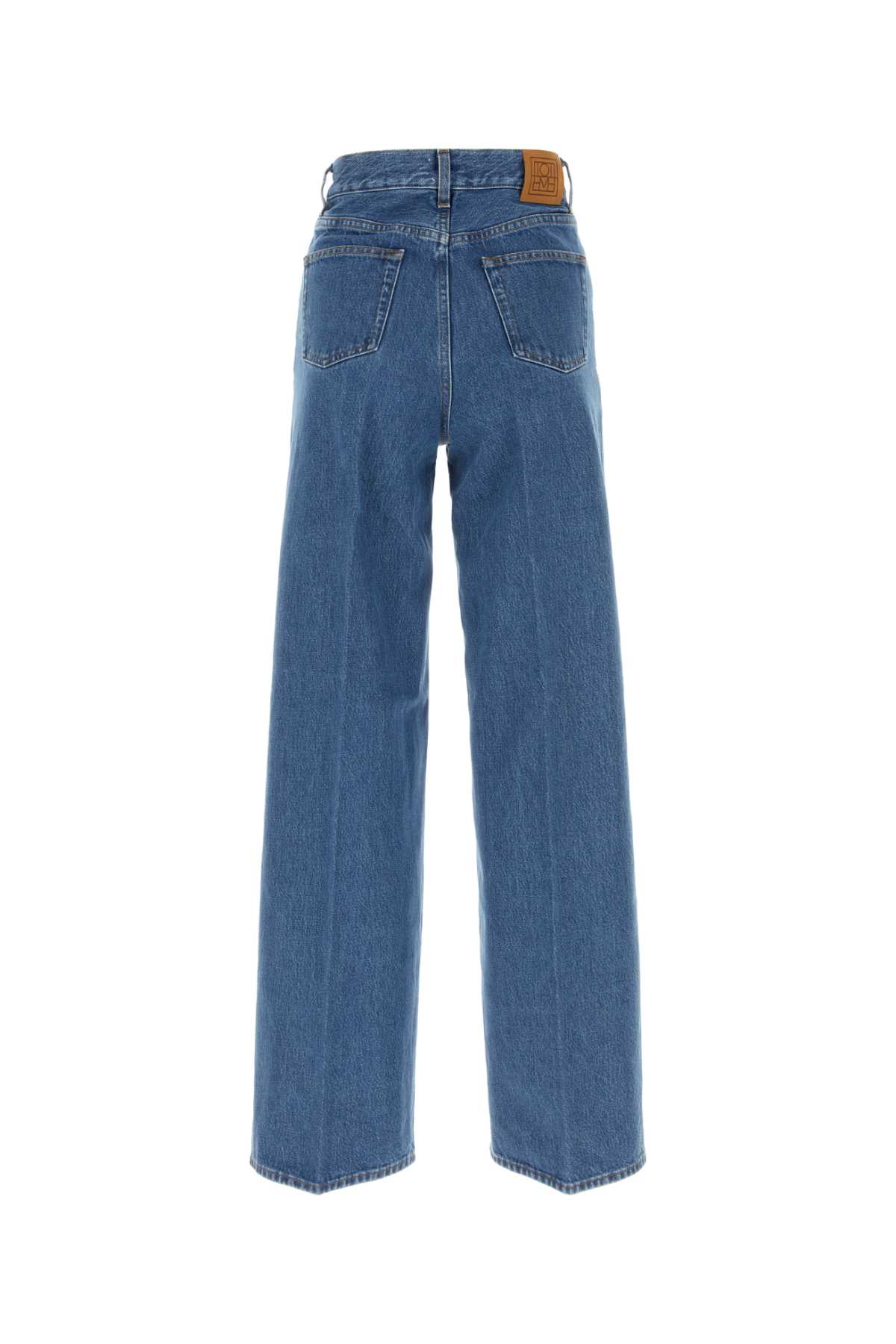 Denim wide-leg jeans 242WRB2426FB004532167 (TOTEME / ジーンズ ) | TOTEME (トーテム)(1)