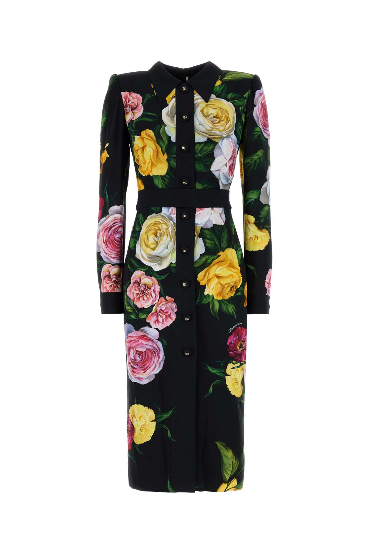 Printed stretch cady shirt dress F6TLDTFSRPHHN5IY (Dolce & Gabbana / ワンピース・ドレス・オールインワン ) | Dolce & Gabbana (ドルチェガッバーナ)
