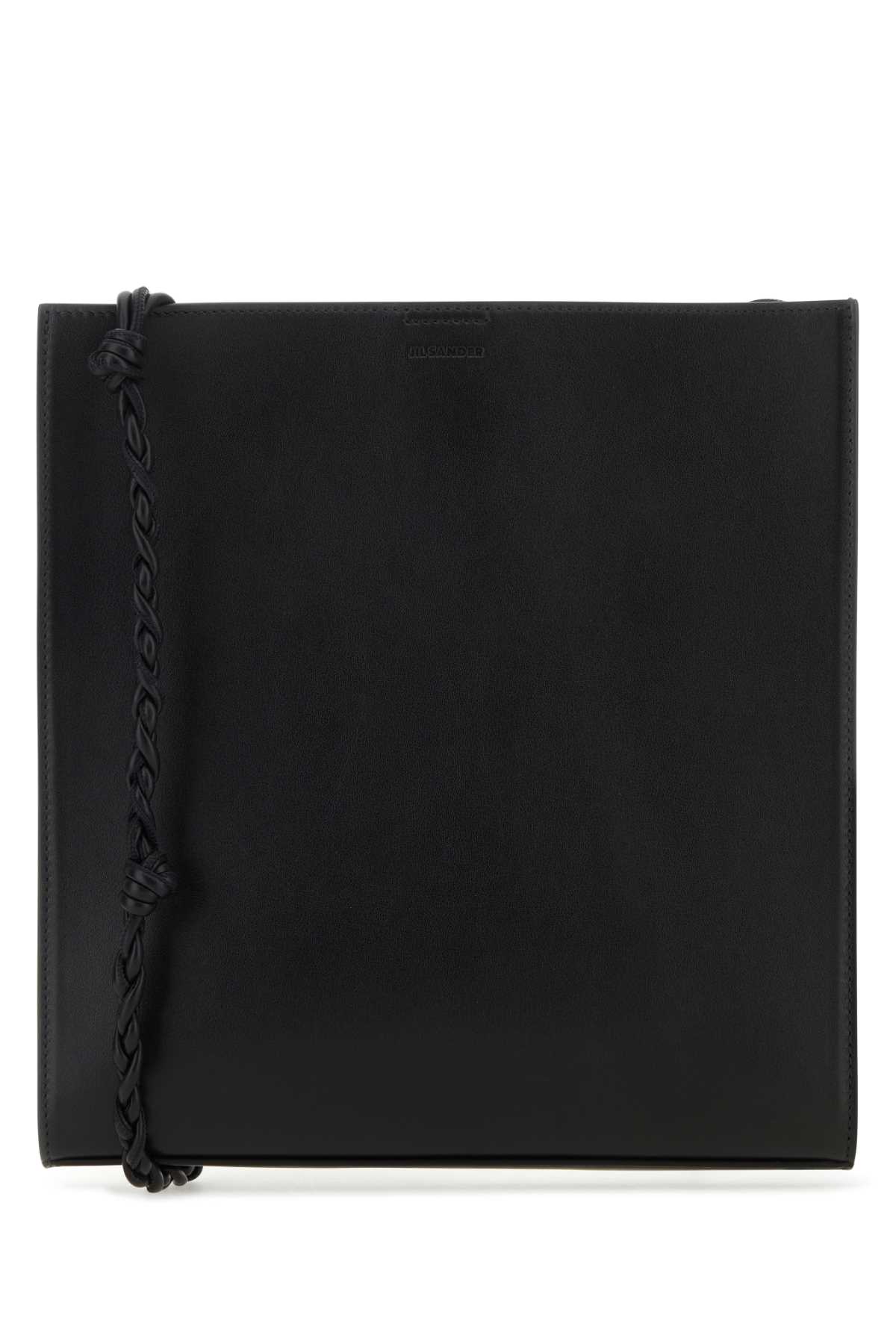 Black leather Tangle shoulder bag J25WG0002P5995001 (Jil Sander / ハンドバッグ・ショルダーバッグ ) | Jil Sander (ジルサンダー)
