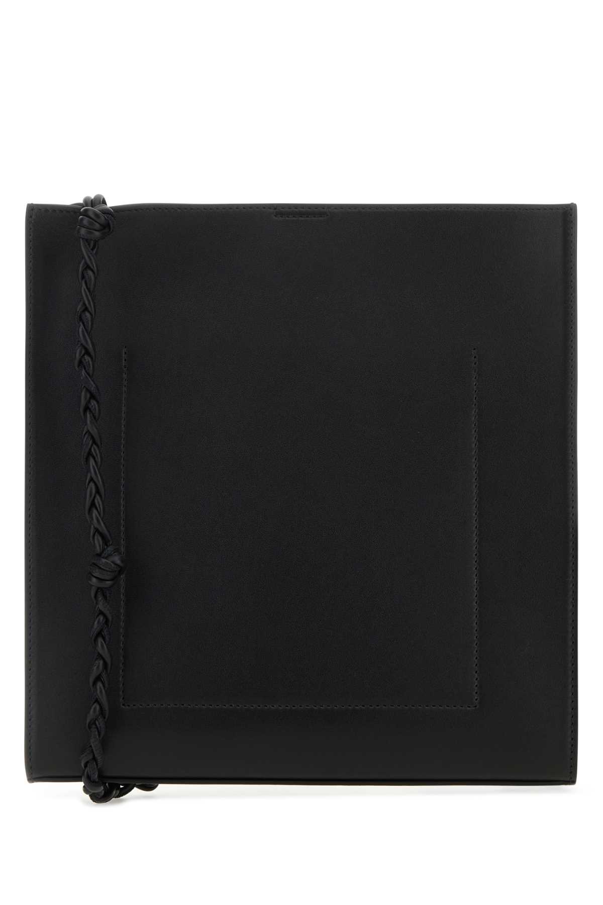 Black leather Tangle shoulder bag J25WG0002P5995001 (Jil Sander / ハンドバッグ・ショルダーバッグ ) | Jil Sander (ジルサンダー)(2)