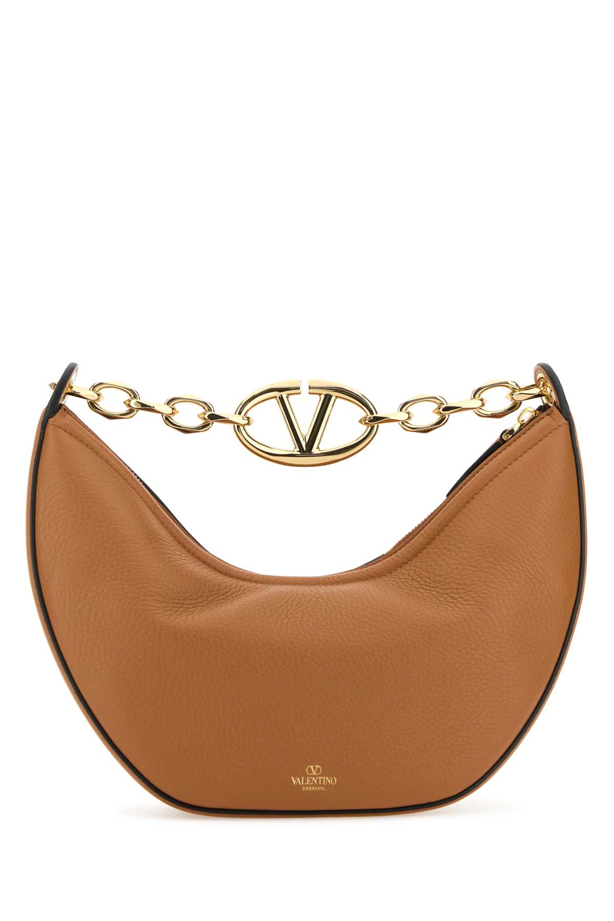 Camel leather small Hobo VLogo Moon handbag 4W2B0N08JDKKEL (Valentino Garavani / ハンドバッグ・ショルダーバッグ ) | Valentino Garavani (ヴァレンティノ)(2)