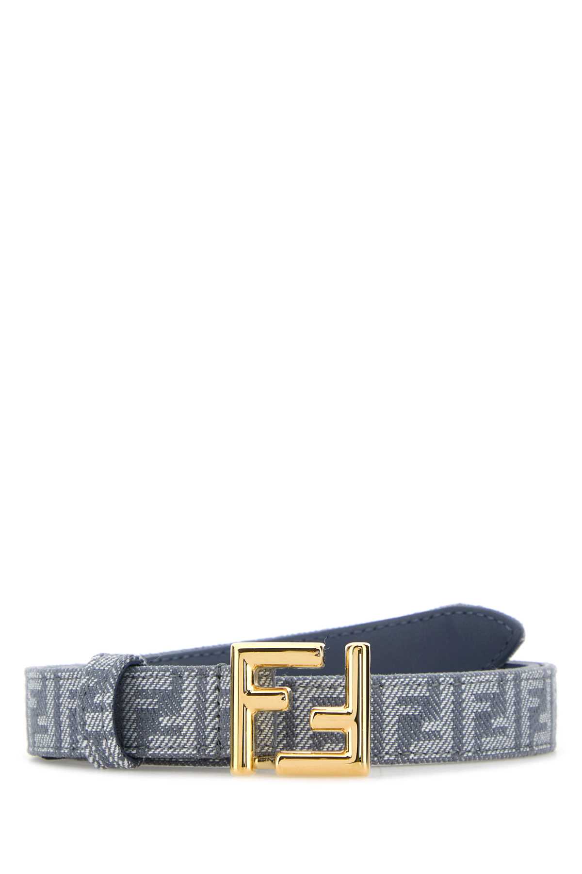 Embroidered denim FF belt 8C0648AV4QF199A (FENDI / ベルト・サスペンダー ) | FENDI (フェンディ)