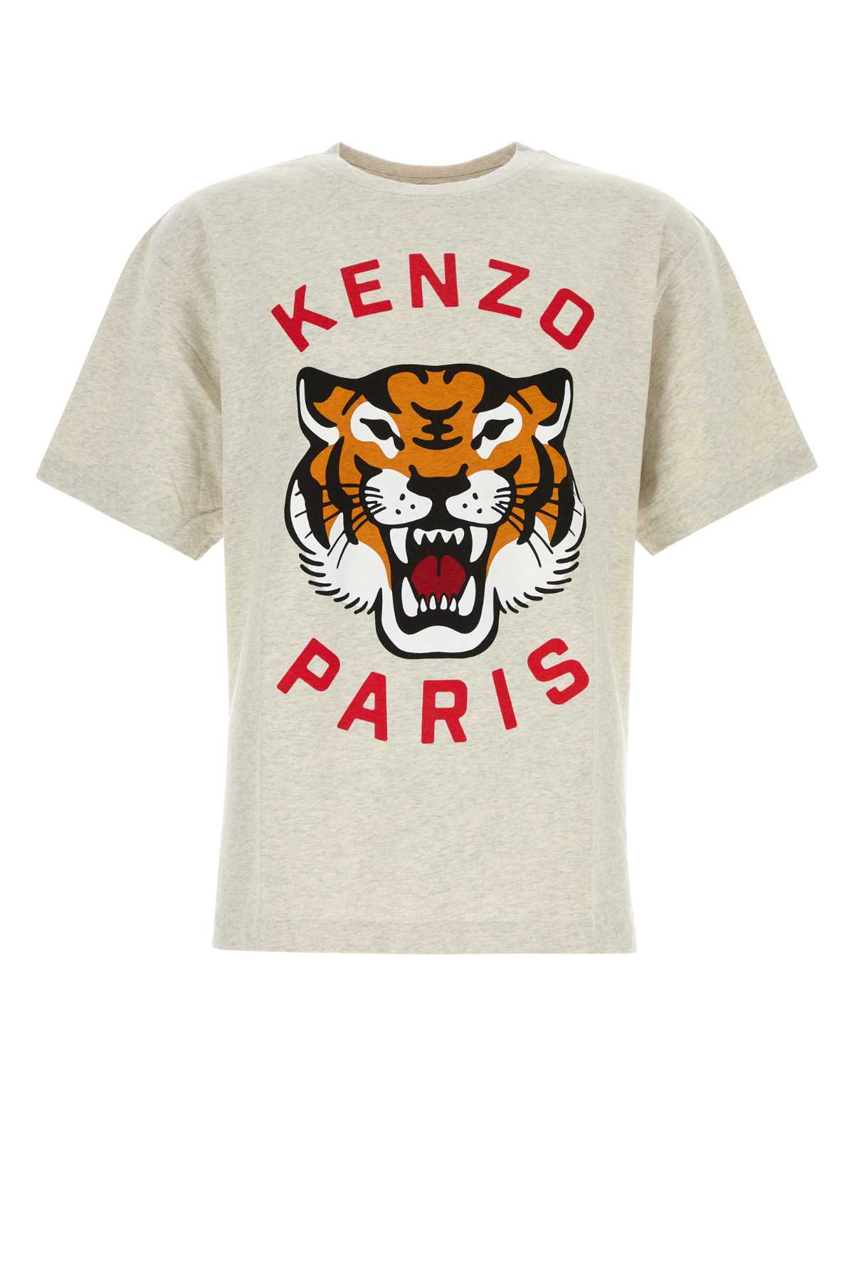 Light grey cotton oversize t-shirt FE58TS0064SG93 (KENZO / Tシャツ・カットソー ) | KENZO (ケンゾー)