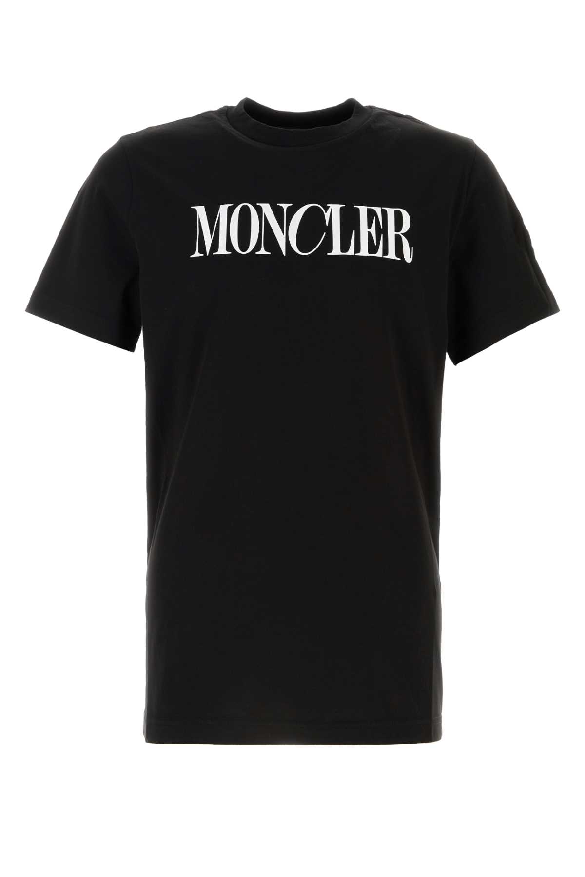Black cotton t-shirt 8C0003189A17999 (Moncler / Tシャツ・カットソー ) | Moncler (モンクレール)