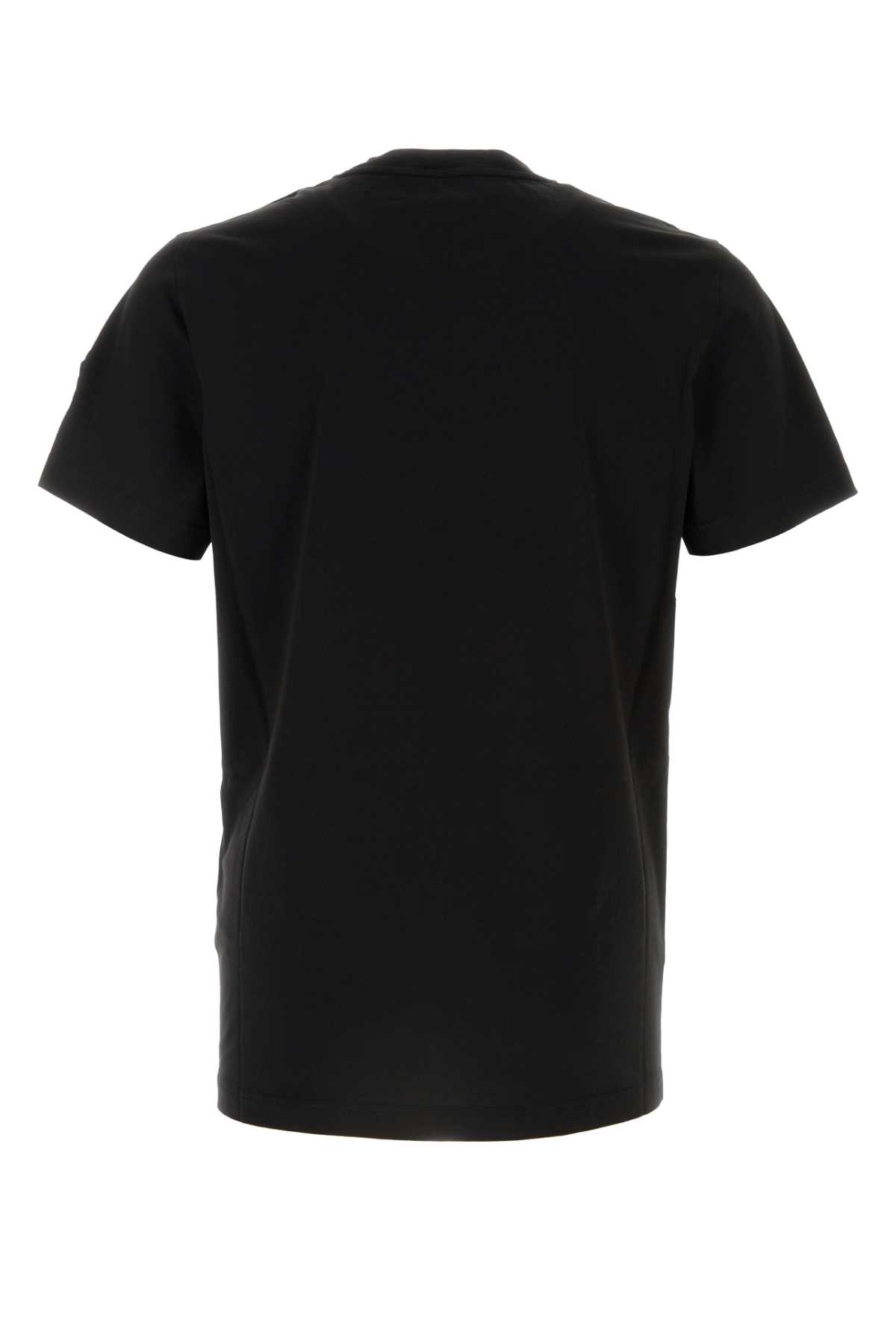 Black cotton t-shirt 8C0003189A17999 (Moncler / Tシャツ・カットソー ) | Moncler (モンクレール)(1)
