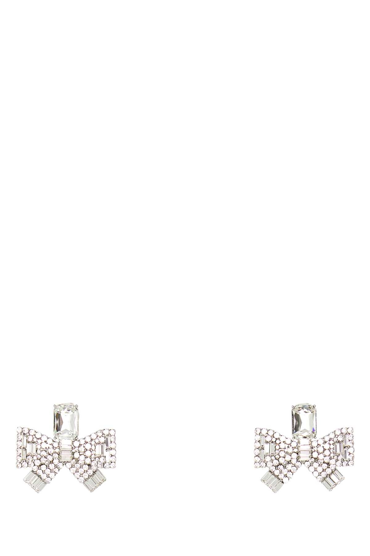Embellished metal earrings AW24600BSLSILVER (self-portrait / ピアス・イヤリング ) | self-portrait (セルフ・ポートレイト)