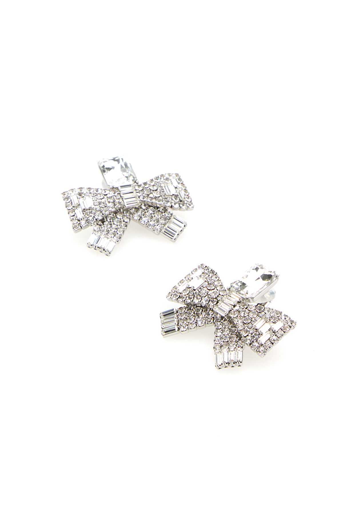 Embellished metal earrings AW24600BSLSILVER (self-portrait / ピアス・イヤリング ) | self-portrait (セルフ・ポートレイト)(1)