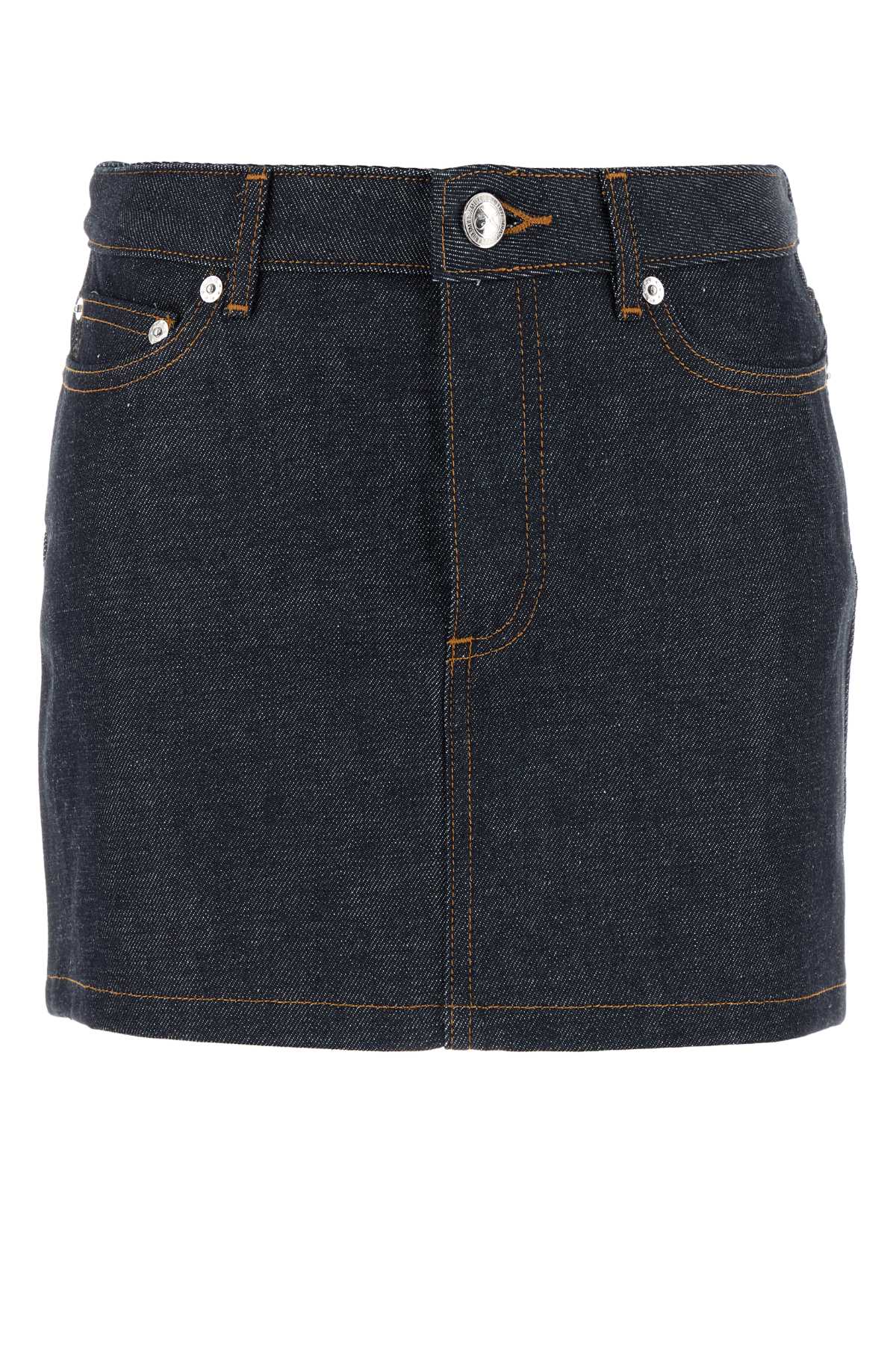 Denim Jupe mini skirt CODBSF06093IAI (A.P.C. / スカート ) | A.P.C. (アーペーセー)