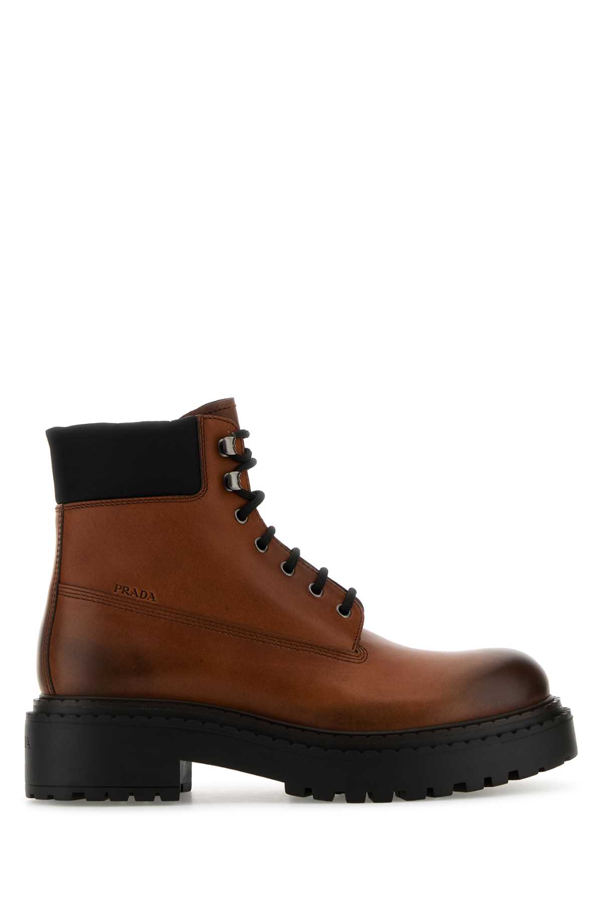 Caramel leather ankle boots 2TE205FG0013G21F0046 (Prada / ブーツ ) | Prada (プラダ)
