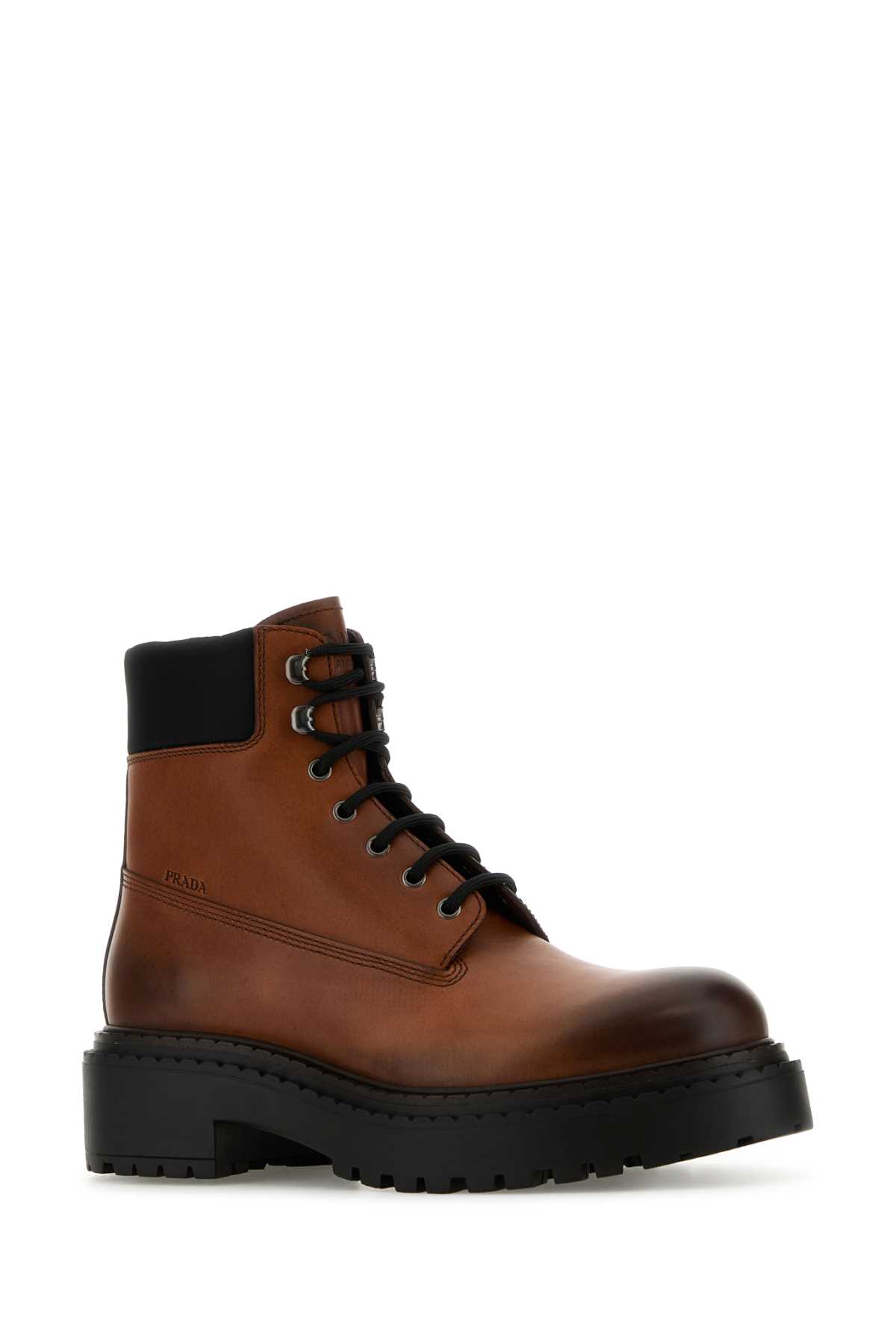 Caramel leather ankle boots 2TE205FG0013G21F0046 (Prada / ブーツ ) | Prada (プラダ)(1)