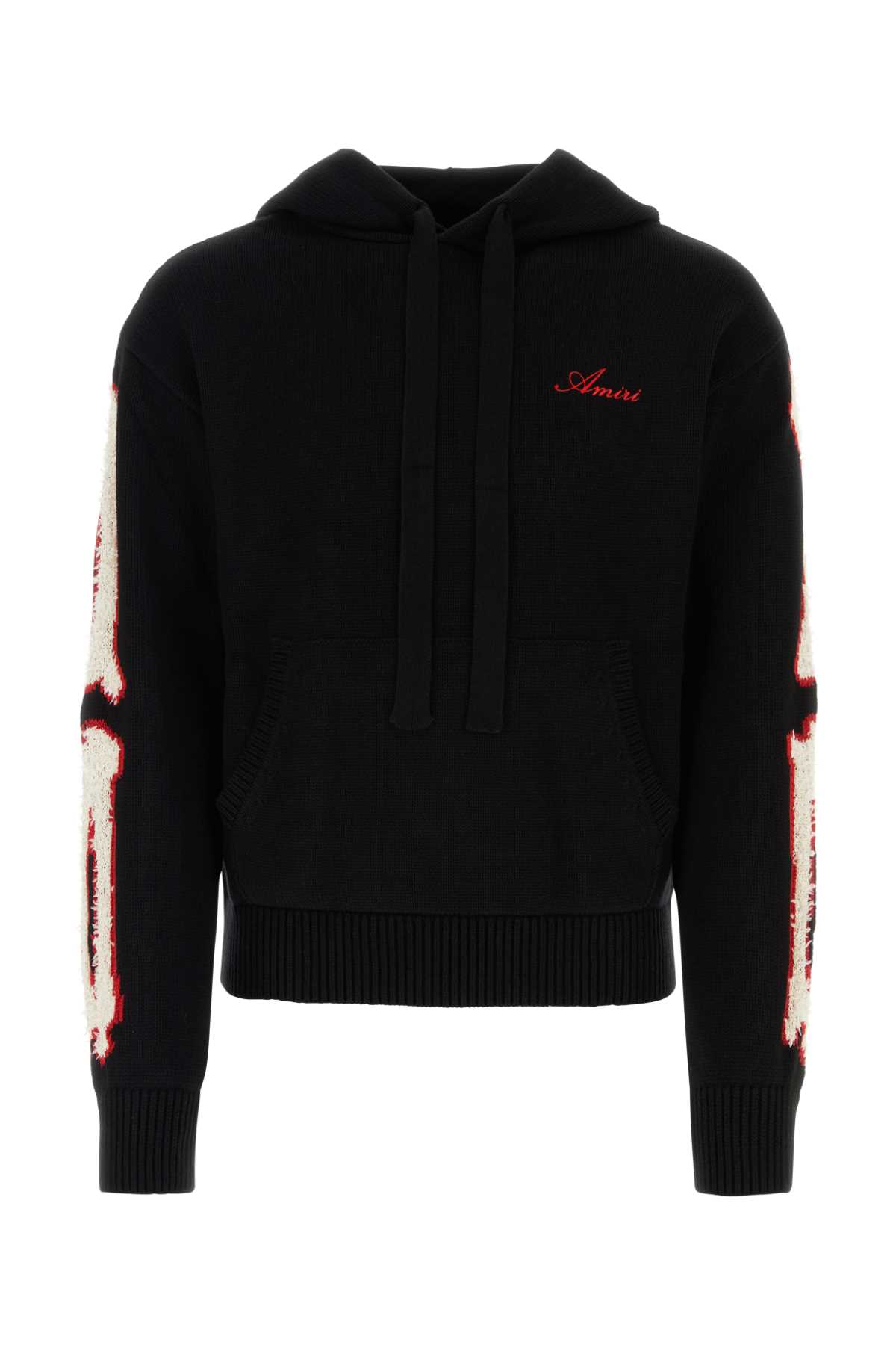 Black cotton blend sweatshirt AMKNHD1001BLACK (AMIRI / スウェット・フーディー ) | AMIRI (アミリ)