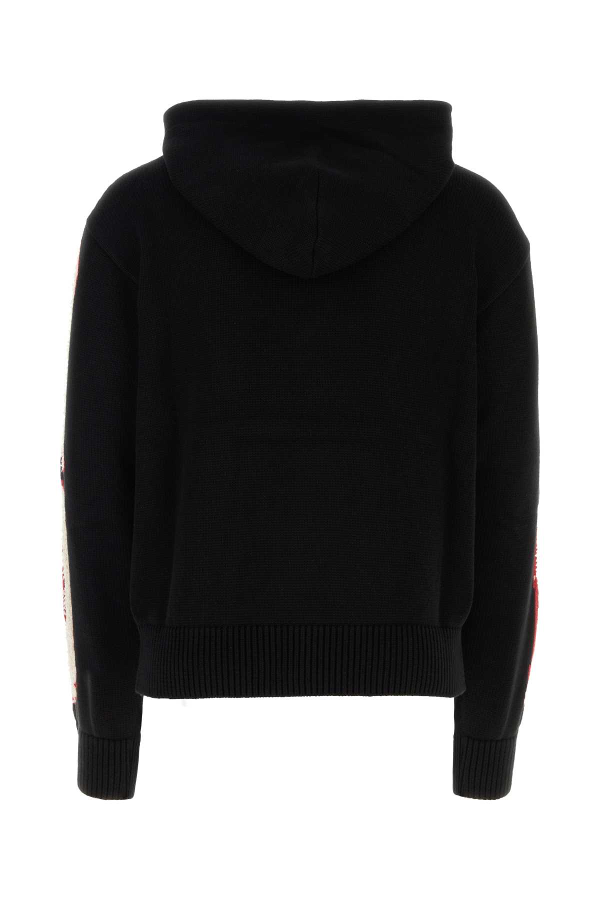 Black cotton blend sweatshirt AMKNHD1001BLACK (AMIRI / スウェット・フーディー ) | AMIRI (アミリ)(1)