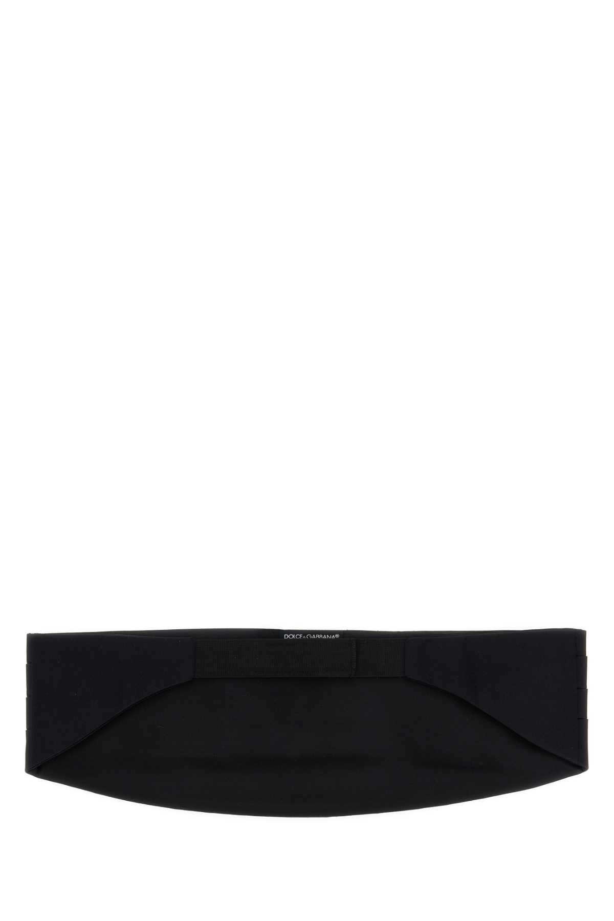 Black satin smoking band FB379AGDB4KN0000 (Dolce & Gabbana / ベルト・サスペンダー ) | Dolce & Gabbana (ドルチェガッバーナ)(1)