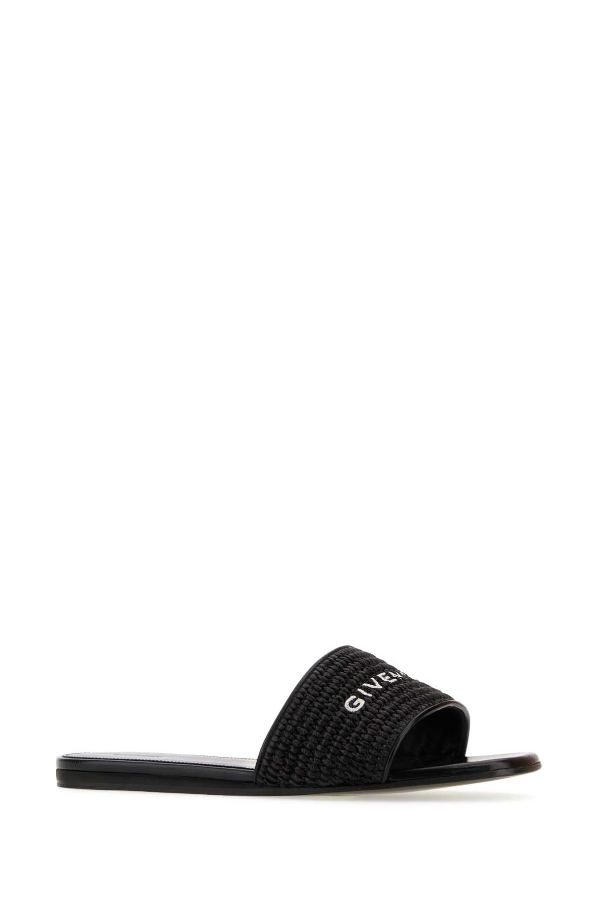 Black raffia 4G slippers BE3086E1T5004 (GIVENCHY / サンダル ) | GIVENCHY (ジバンシィ)(1)