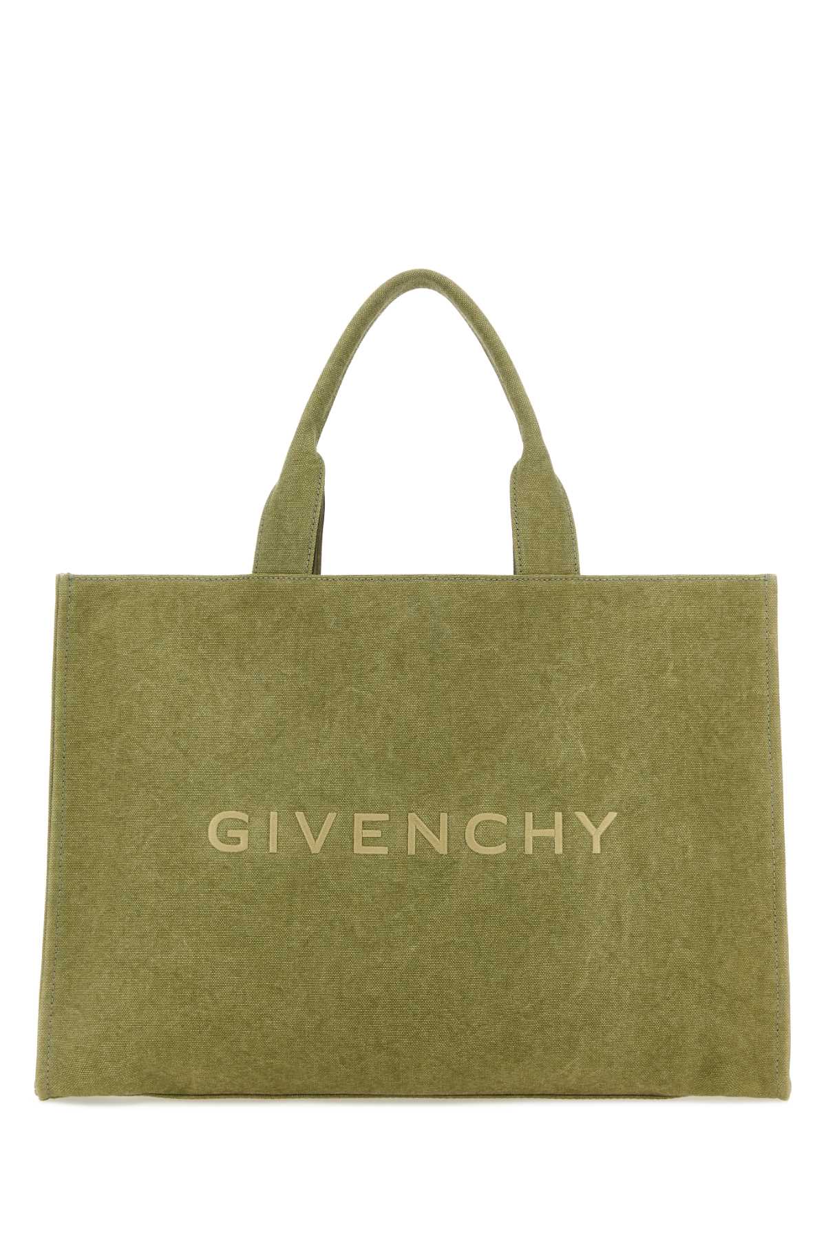 Khaki canvas Givenchy shopping bag BK50DXK1Y9305 (GIVENCHY / トートバッグ ) | GIVENCHY (ジバンシィ)