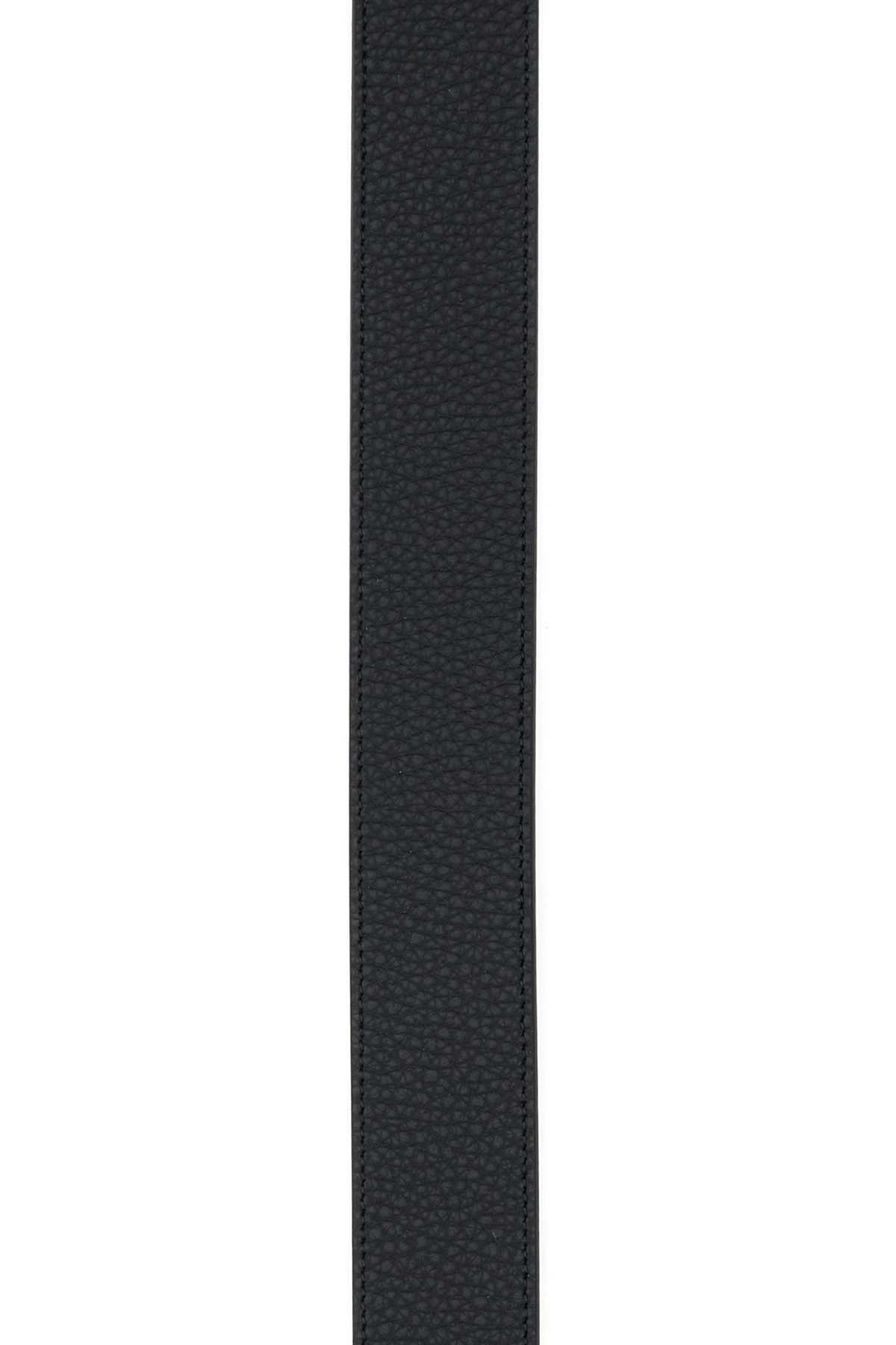 Black leather reversible belt MBB02LVT484I944P (BALLY / ベルト・サスペンダー ) | BALLY (バリー)(2)
