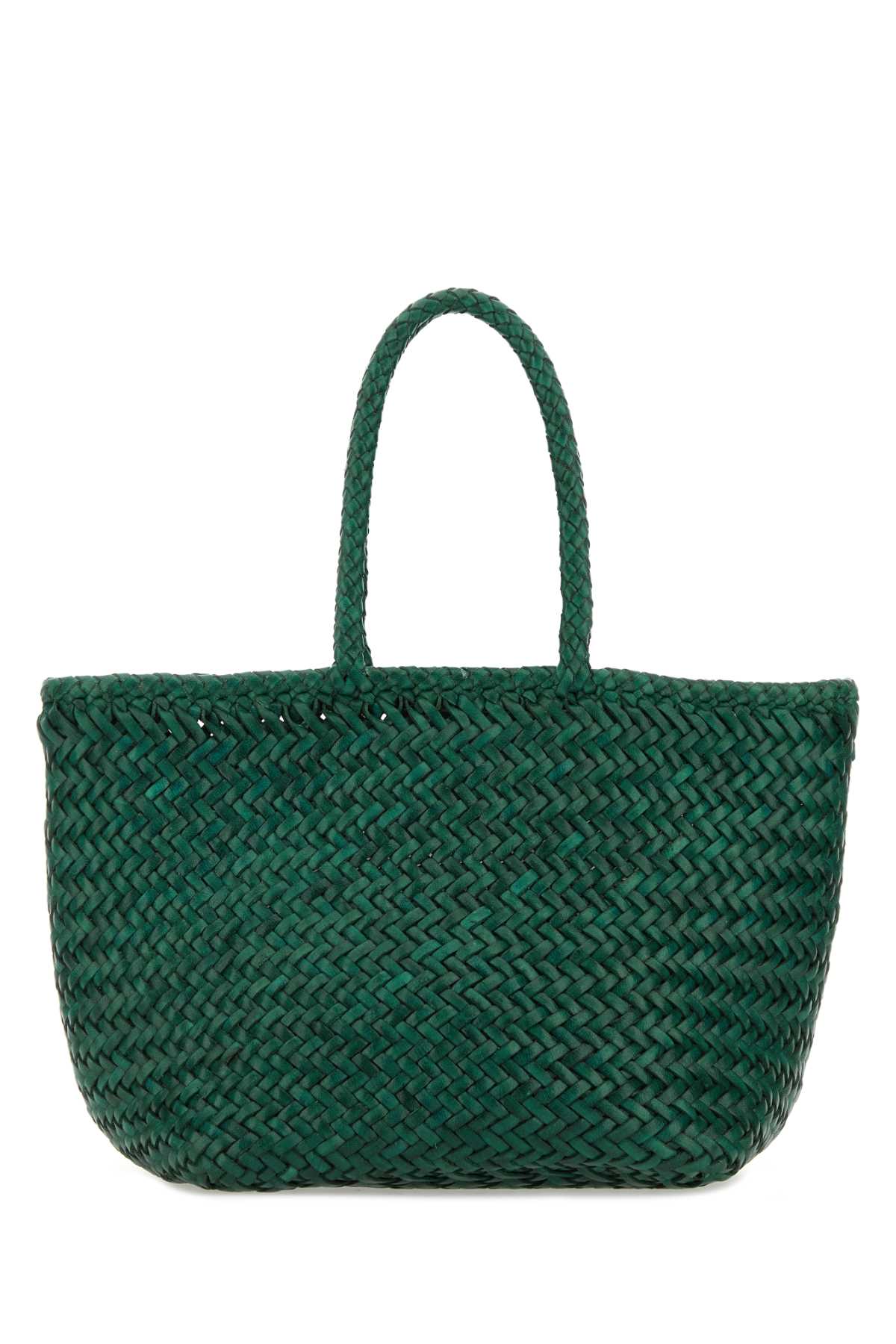 Bottle green leather small Grace handbag 8813FOREST (dragon DIFFUSION / ハンドバッグ・ショルダーバッグ ) | dragon DIFFUSION (ドラゴンディフュージョン)