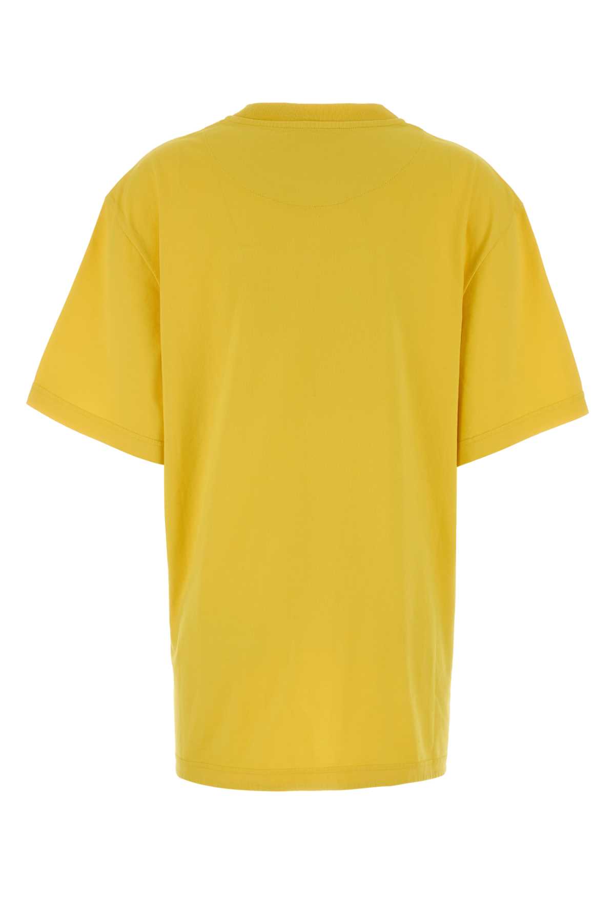 Yellow cotton oversize t-shirt 260WCT00350JJJ025AA032 (THE ATTICO / Tシャツ・カットソー ) | THE ATTICO (ジ・アティコ)(1)