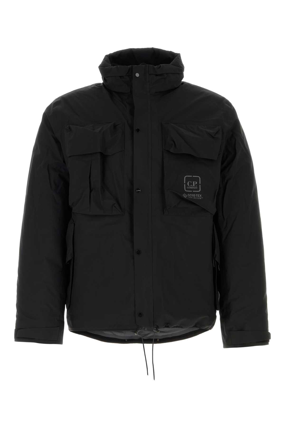 Black nylon jacket 17CLOW001A110031A999 (C.P. Company / カジュアルジャケット ) | C.P. Company (シーピーカンパニー)