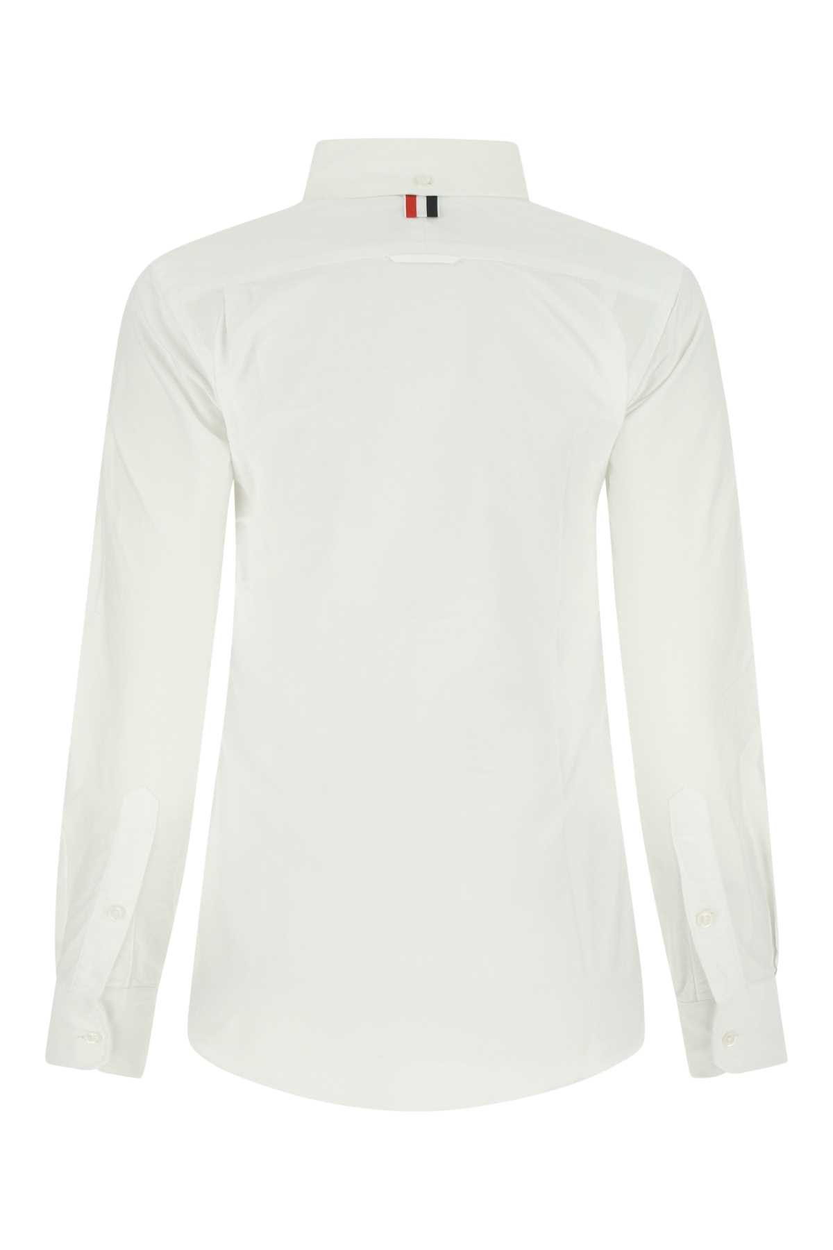 White cotton shirt FLL005E06177100 (Thom Browne / シャツ・ブラウス ) | Thom Browne (トム・ブラウン)(1)