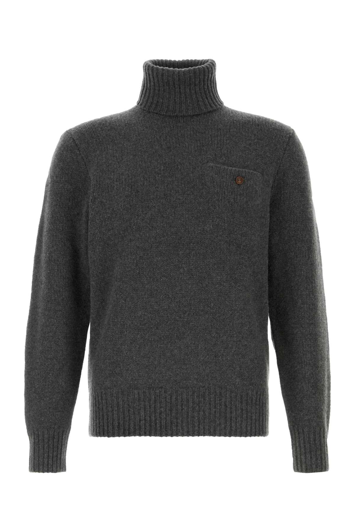 Dark grey wool blend sweater 710956608002 (Polo Ralph Lauren / ニット・セーター・カーディガン ) | Polo Ralph Lauren (ポロ ラルフ ローレン)