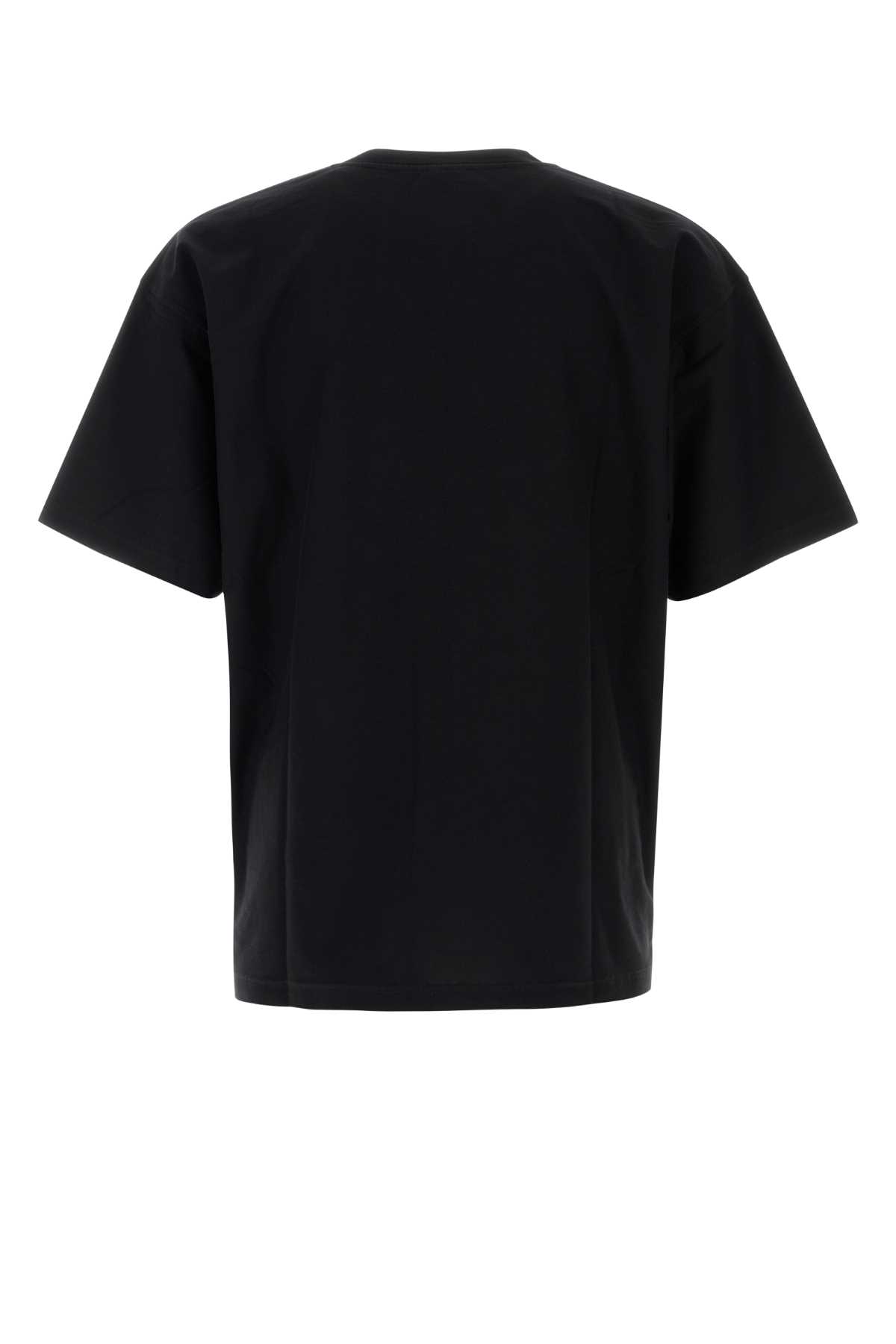 Black stretch cotton blend T-Box oversize t-shirt A170990SHAY9XX (Diesel / Tシャツ・カットソー ) | Diesel (ディーゼル)(1)