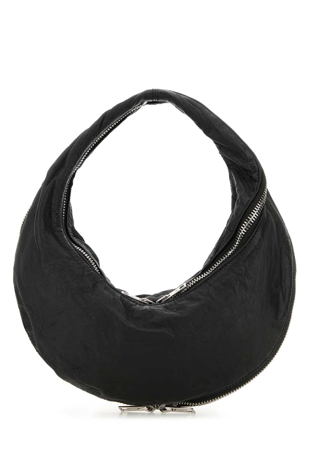 Black leather Twisty shoulder bag 20125R30L001 (alexanderwang / ハンドバッグ・ショルダーバッグ ) | alexanderwang (アレキサンダーワン)