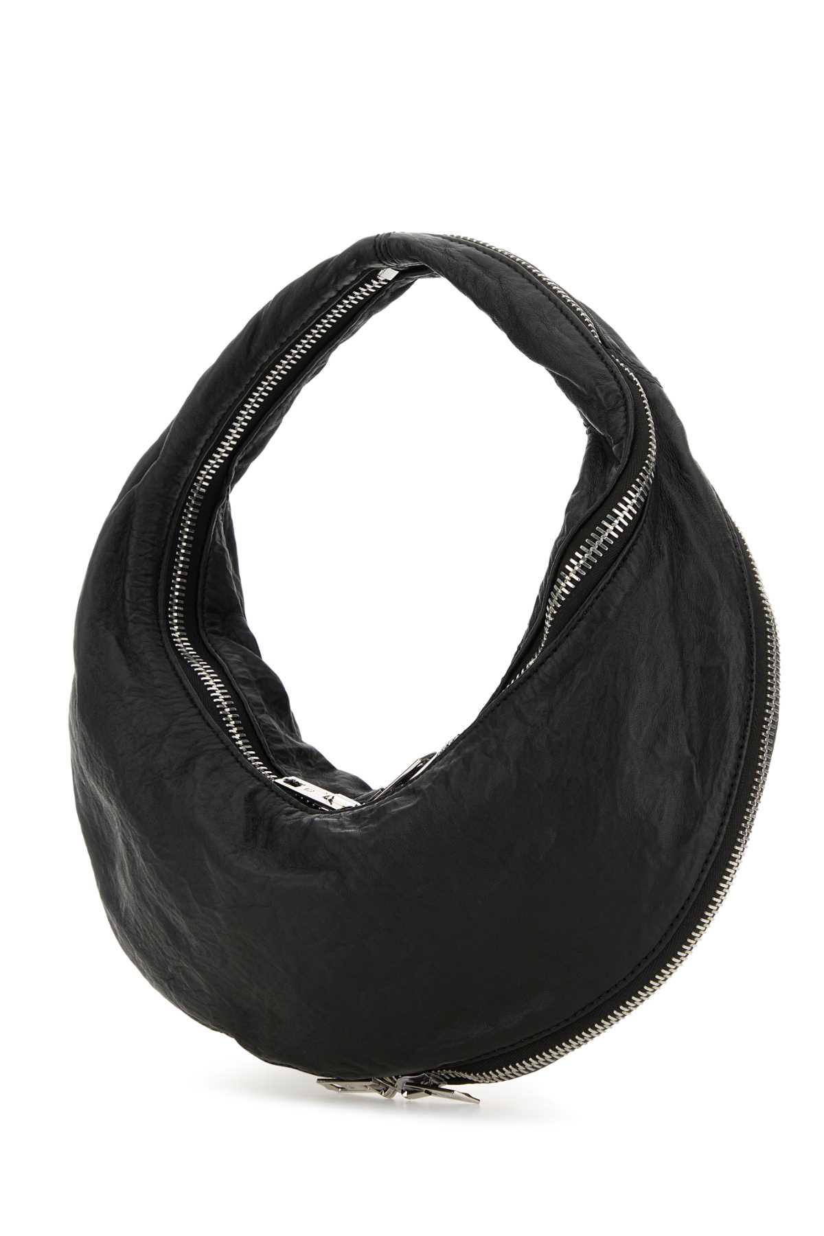 Black leather Twisty shoulder bag 20125R30L001 (alexanderwang / ハンドバッグ・ショルダーバッグ ) | alexanderwang (アレキサンダーワン)(1)