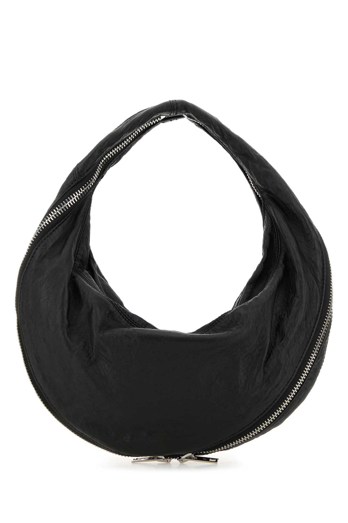 Black leather Twisty shoulder bag 20125R30L001 (alexanderwang / ハンドバッグ・ショルダーバッグ ) | alexanderwang (アレキサンダーワン)(2)