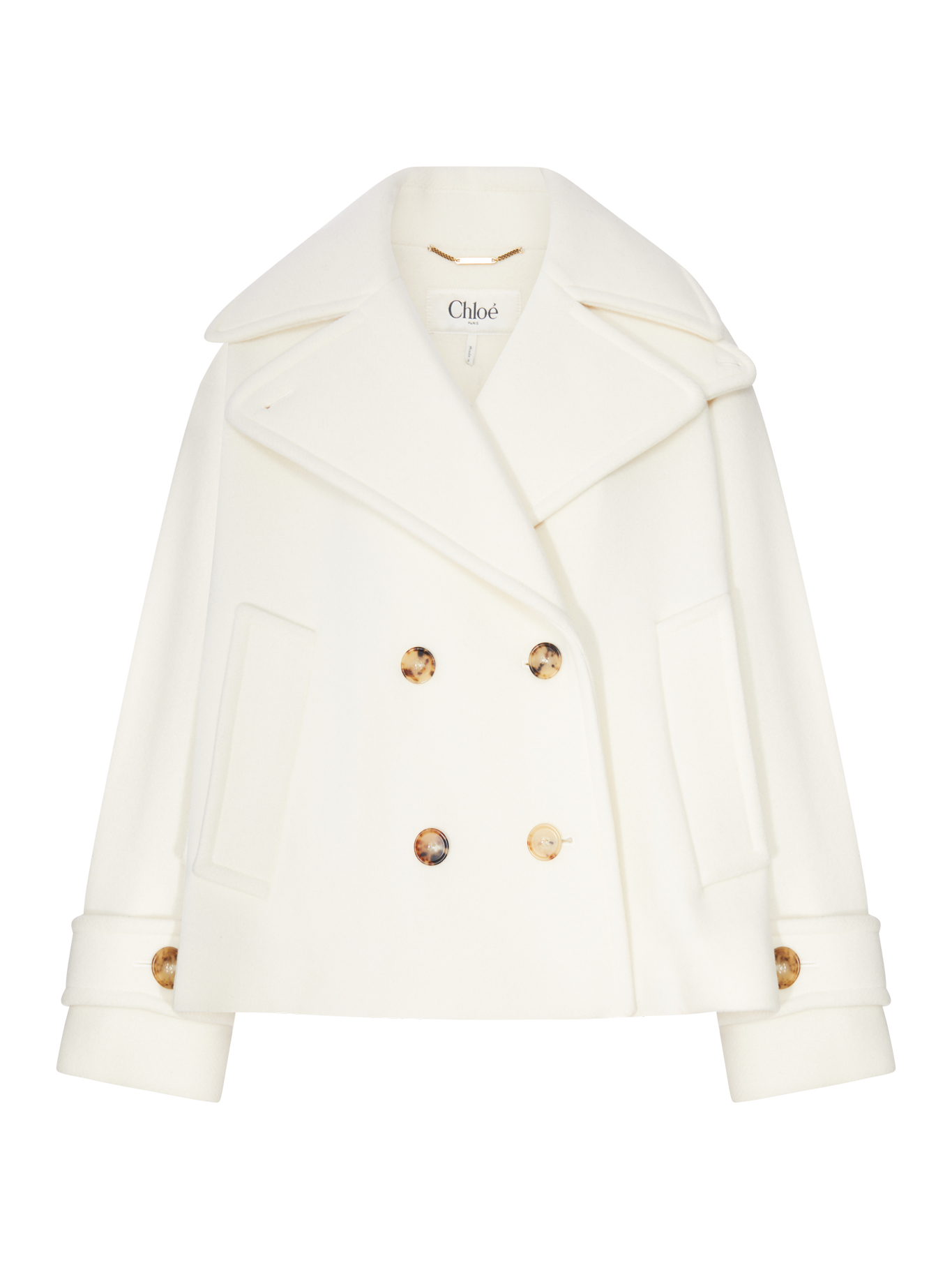 OVERSIZED SHORT WOOL COAT CH25AMA96952112 (Chloé / コート ) | Chloé (クロエ)