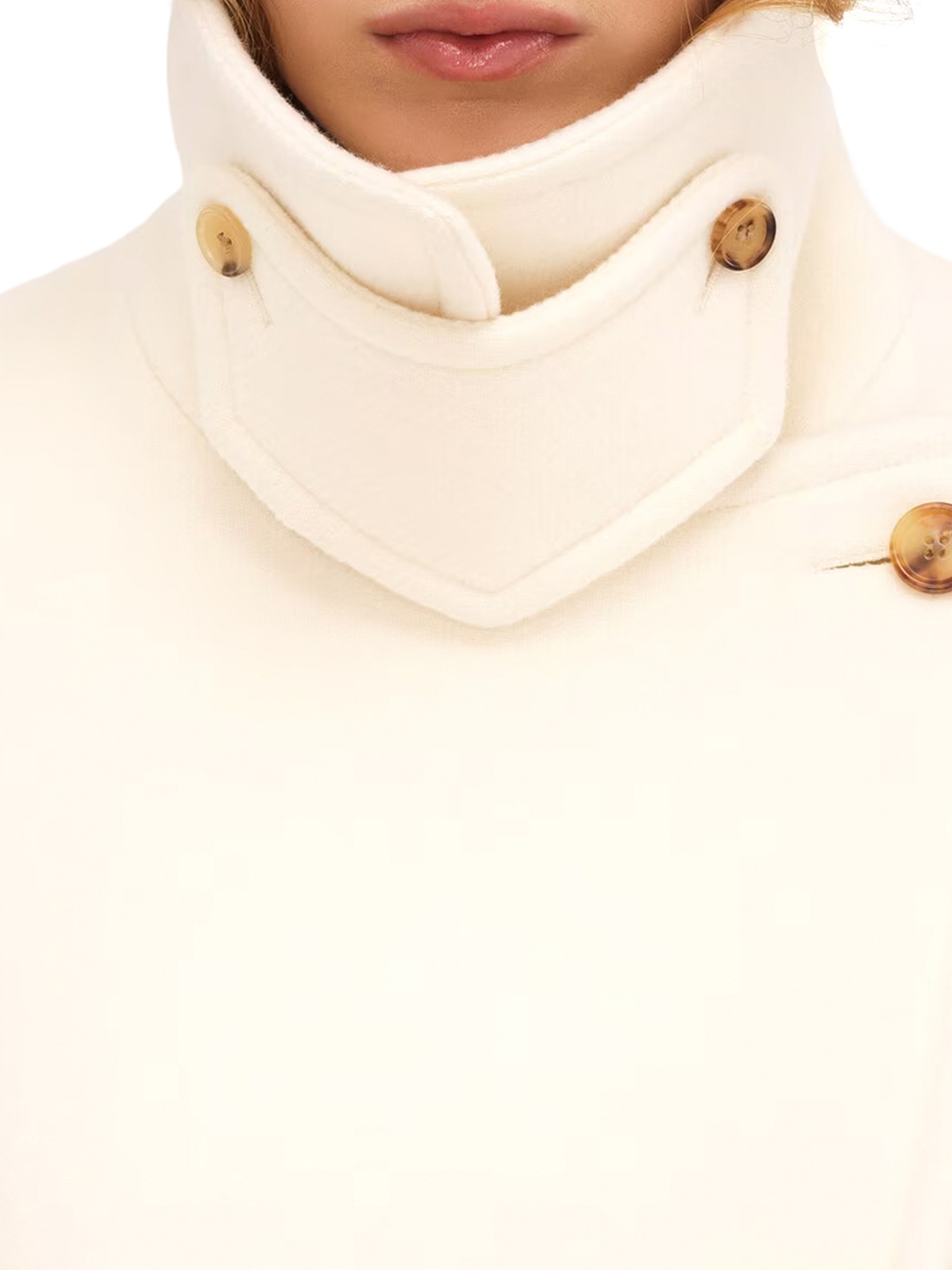 OVERSIZED SHORT WOOL COAT CH25AMA96952112 (Chloé / コート ) | Chloé (クロエ)(4)