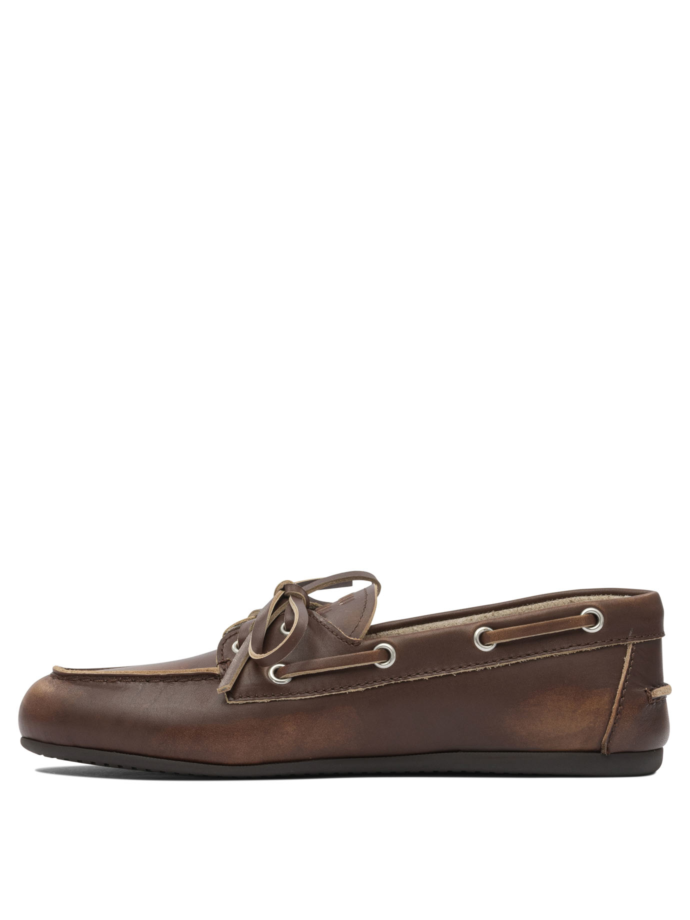 Lace-up leather loafers 5D123E3F33F0038 (MIU MIU / ローファー ) | MIU MIU (ミュウミュウ)(2)