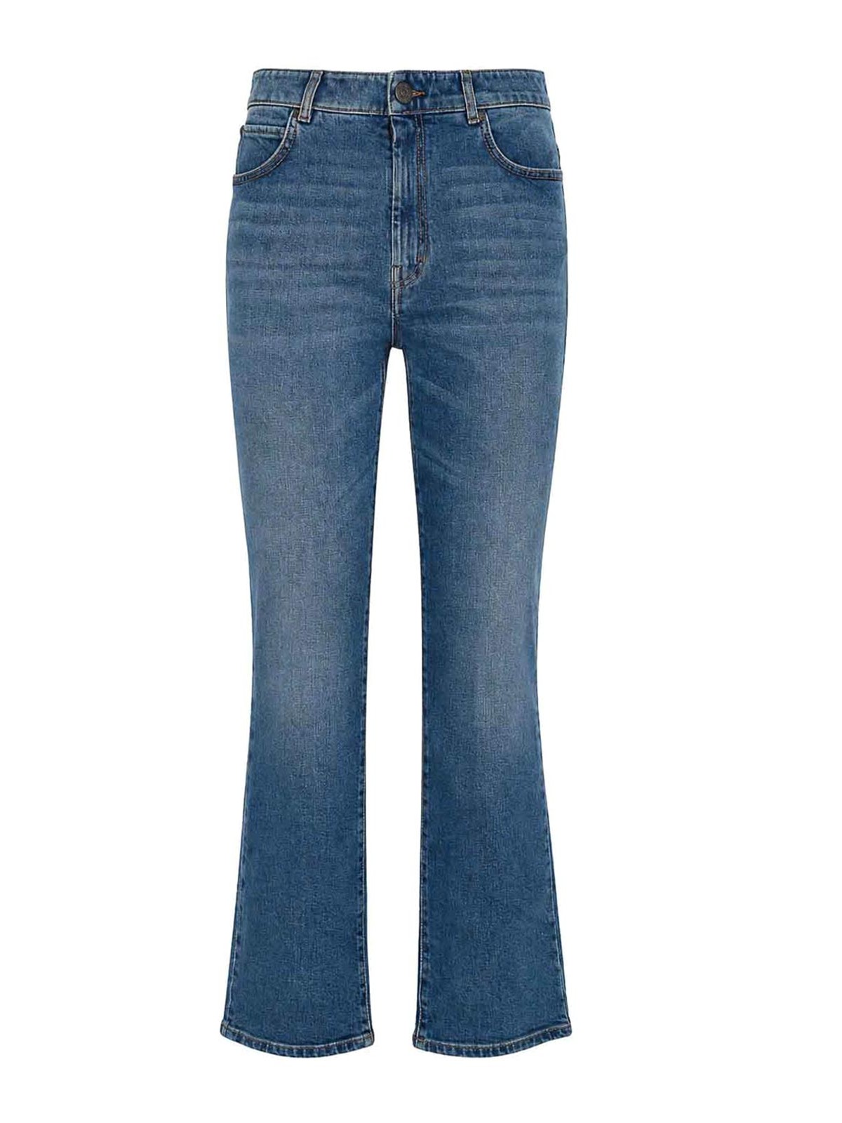 Straight Leg Wkdargento Jeans In Cotton Denim 262E15 (Weekend Max Mara / コート ) | Weekend Max Mara (ウィークエンド マックスマーラ)