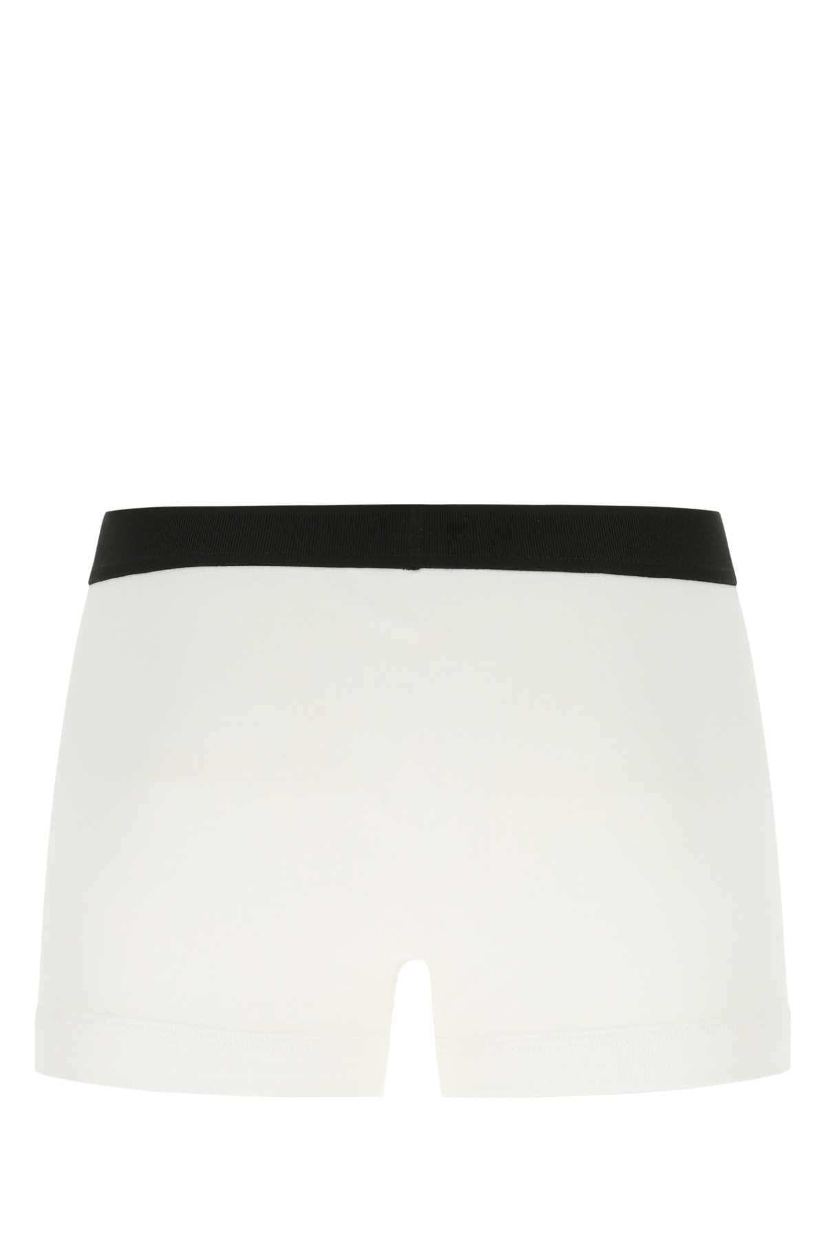 White stretch cotton boxer set T4XC31040100 (TOM FORD / アンダーウェア ) | TOM FORD (トムフォード)(1)