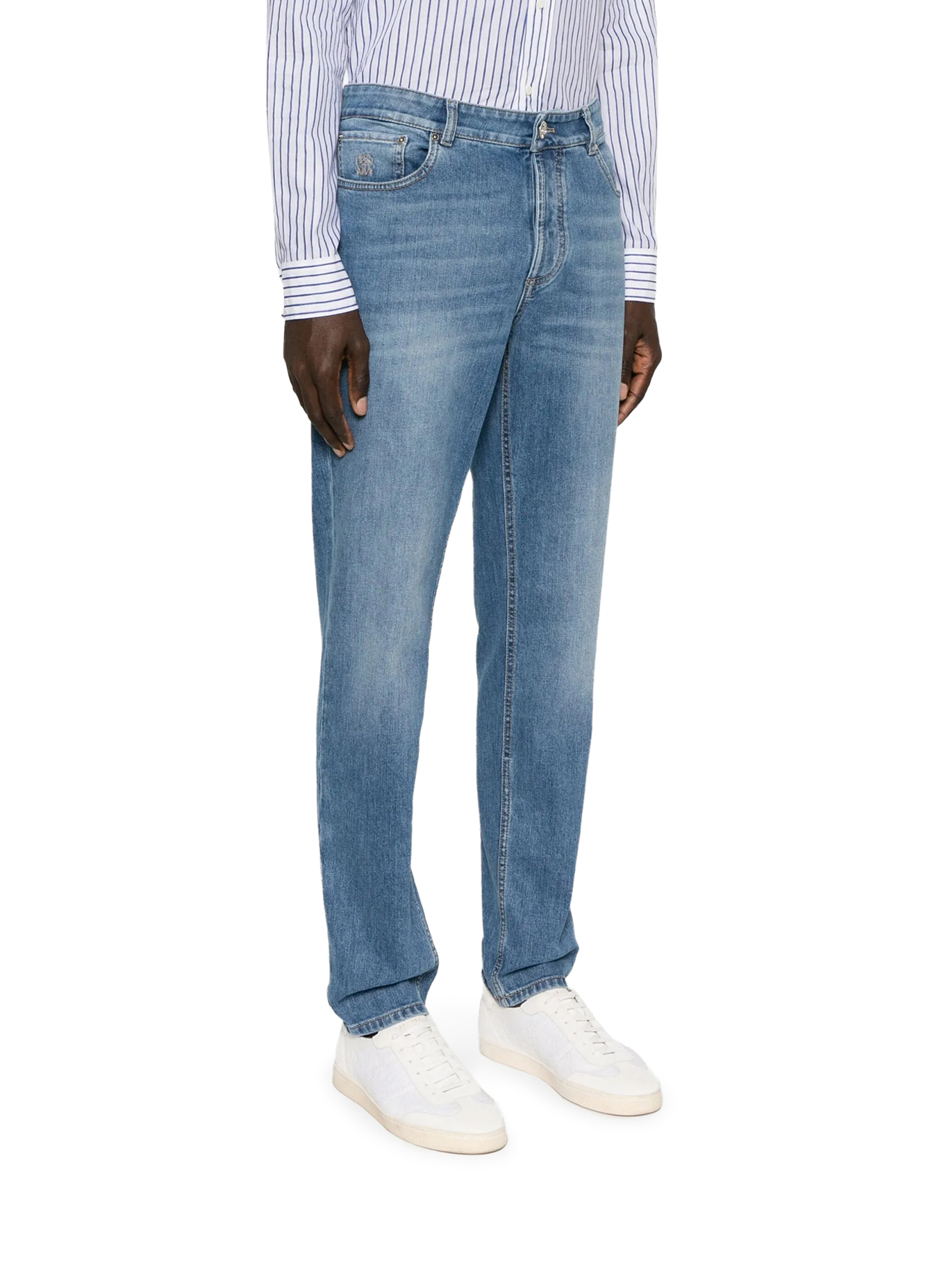 LIGHT WASH DENIM JEANS M283PD3210C1470 (Brunello Cucinelli / ジーンズ ) | Brunello Cucinelli (ブルネロ・クチネリ)(2)