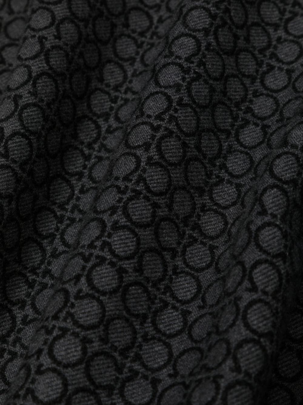 Ferragamo Scarfs BLACK 527047671685004 (FERRAGAMO / スカーフ・マフラー ) | FERRAGAMO (フェラガモ)(1)