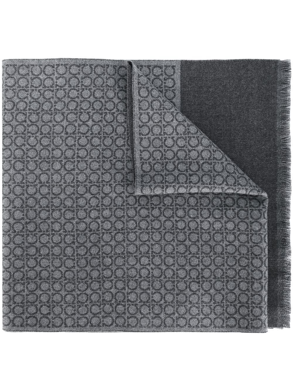 Ferragamo Scarfs GREY 527047671684003 (FERRAGAMO / スカーフ・マフラー ) | FERRAGAMO (フェラガモ)