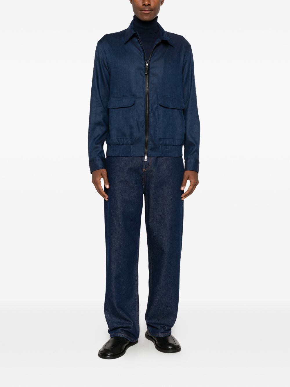 BRIONI Sweaters NAVY UMU30LP1K824000 (Brioni / ニット・セーター・カーディガン ) | Brioni (ブリオーニ)(3)